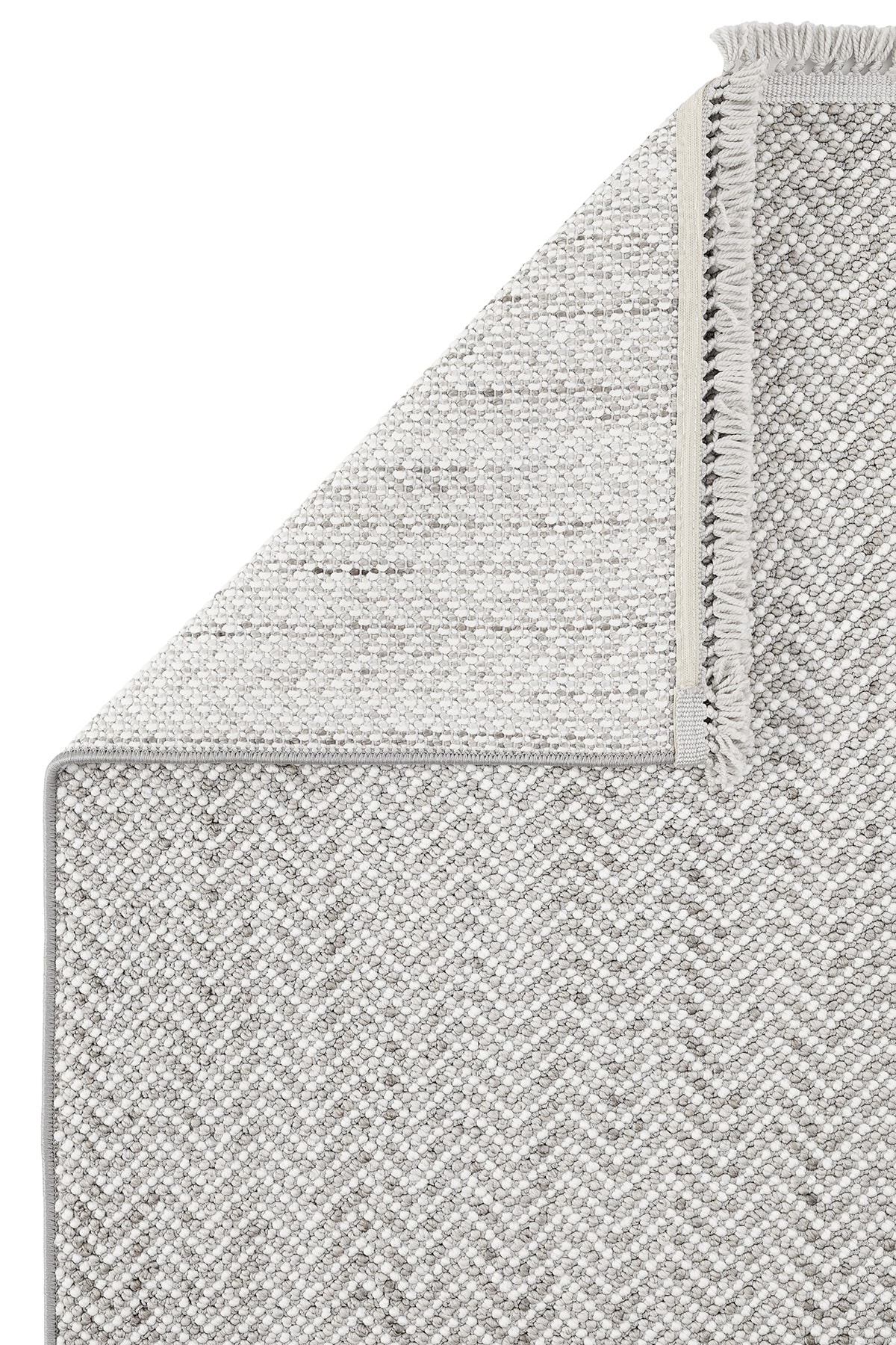 Ayteo Halı Arden 1109 Gri - Silinebilir, Robot Süpürgeye Uygun, İskandinav Bukle Halı