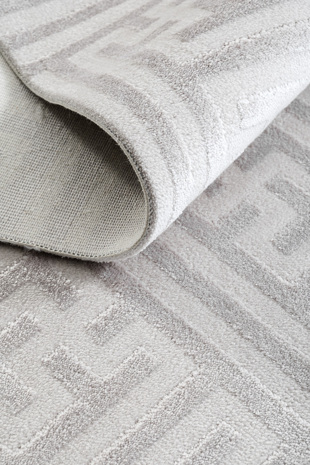 Ayteo Halı Fera 1128 Gri Modern Akrilik Halı