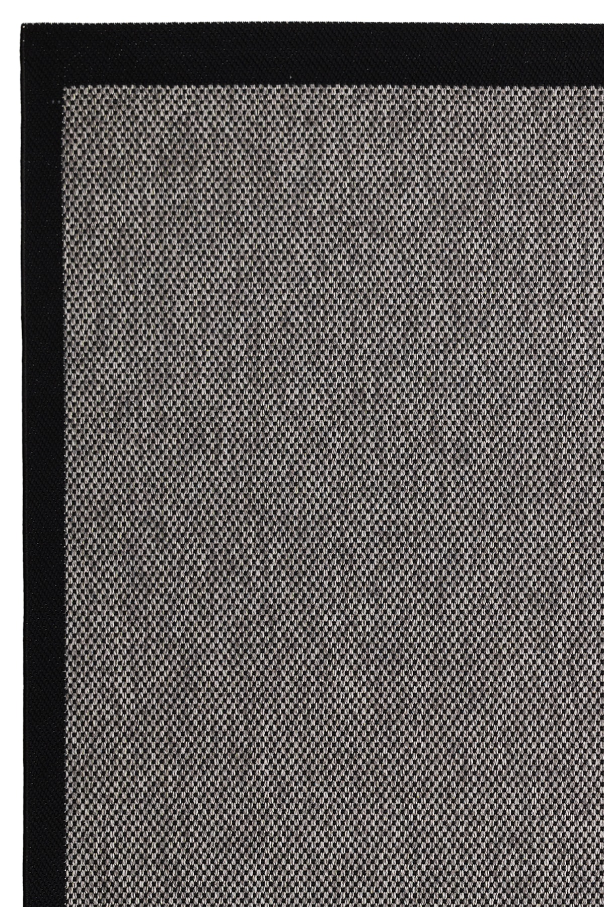 Ayteo Halı Sisal 1148 Gri Siyah Silinebilir Yumuşak Tuşeli Sisal Halı