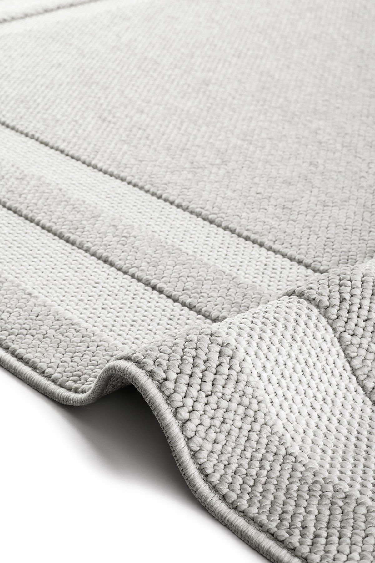 Ayteo Halı Comfort 19207E Gri Krem Yumuşak Ve Parlak Tuşeli Modern Bukle Halı