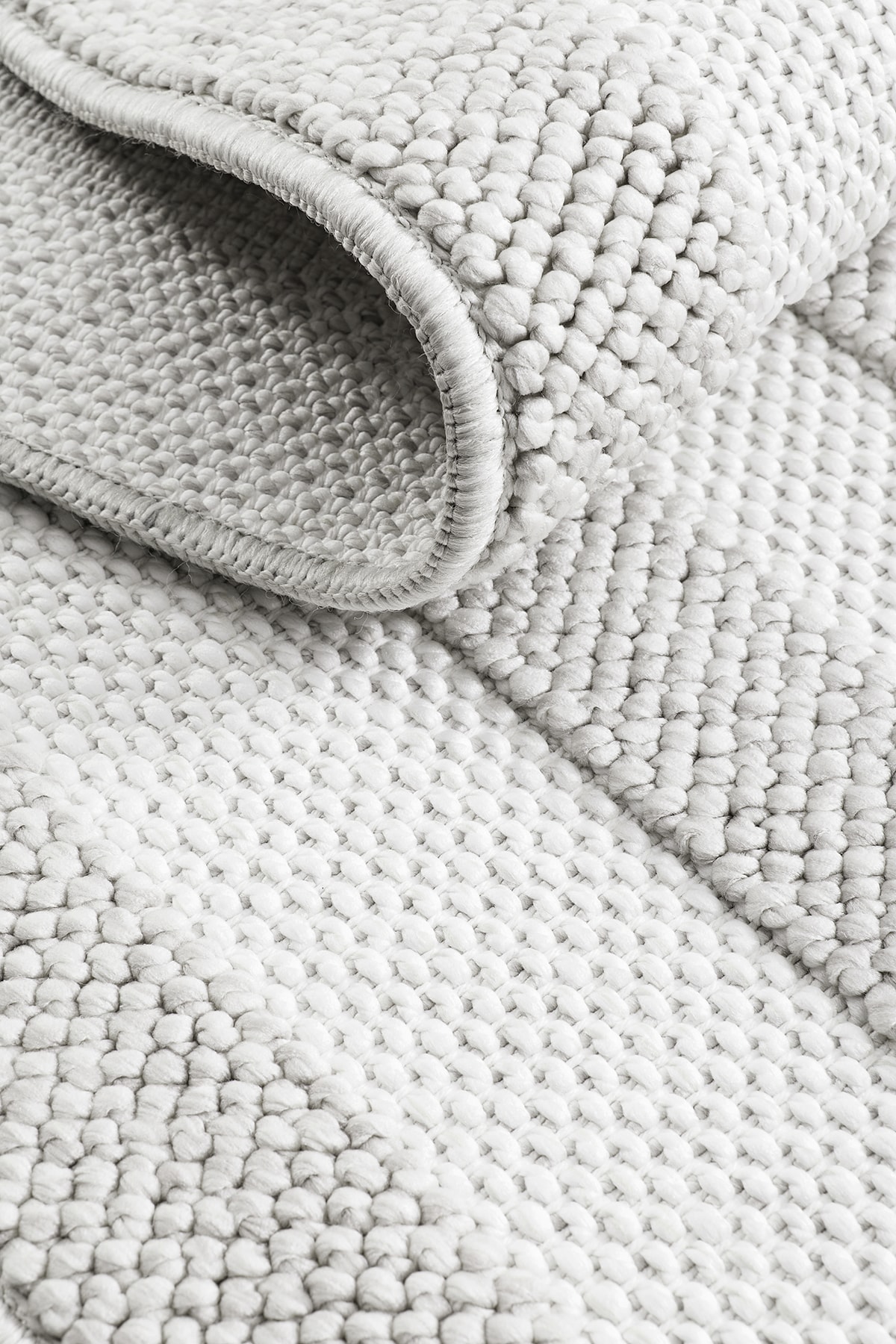 Ayteo Halı Comfort 19207E Gri Krem Yumuşak Ve Parlak Tuşeli Modern Bukle Halı