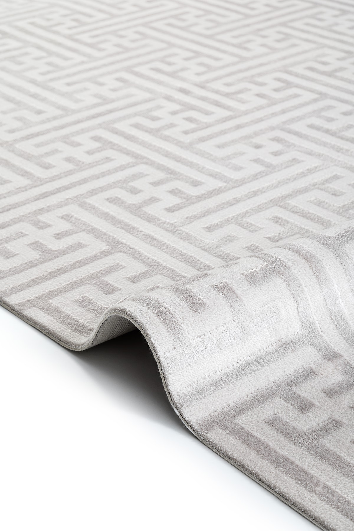 Ayteo Halı Fera 1128 Gri Modern Akrilik Halı