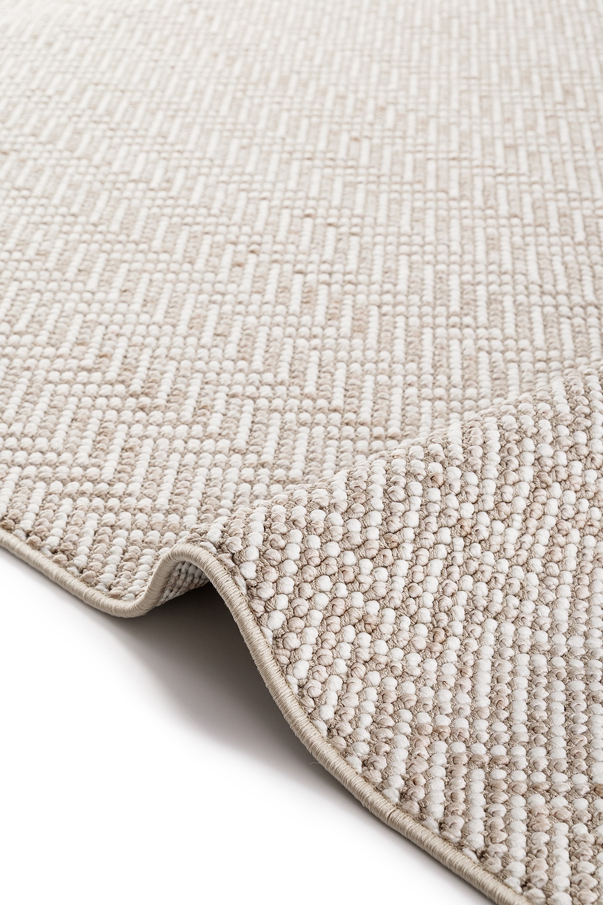 Ayteo Halı Arden 1108 Bej - Silinebilir, Robot Süpürgeye Uygun, İskandinav Bukle Halı