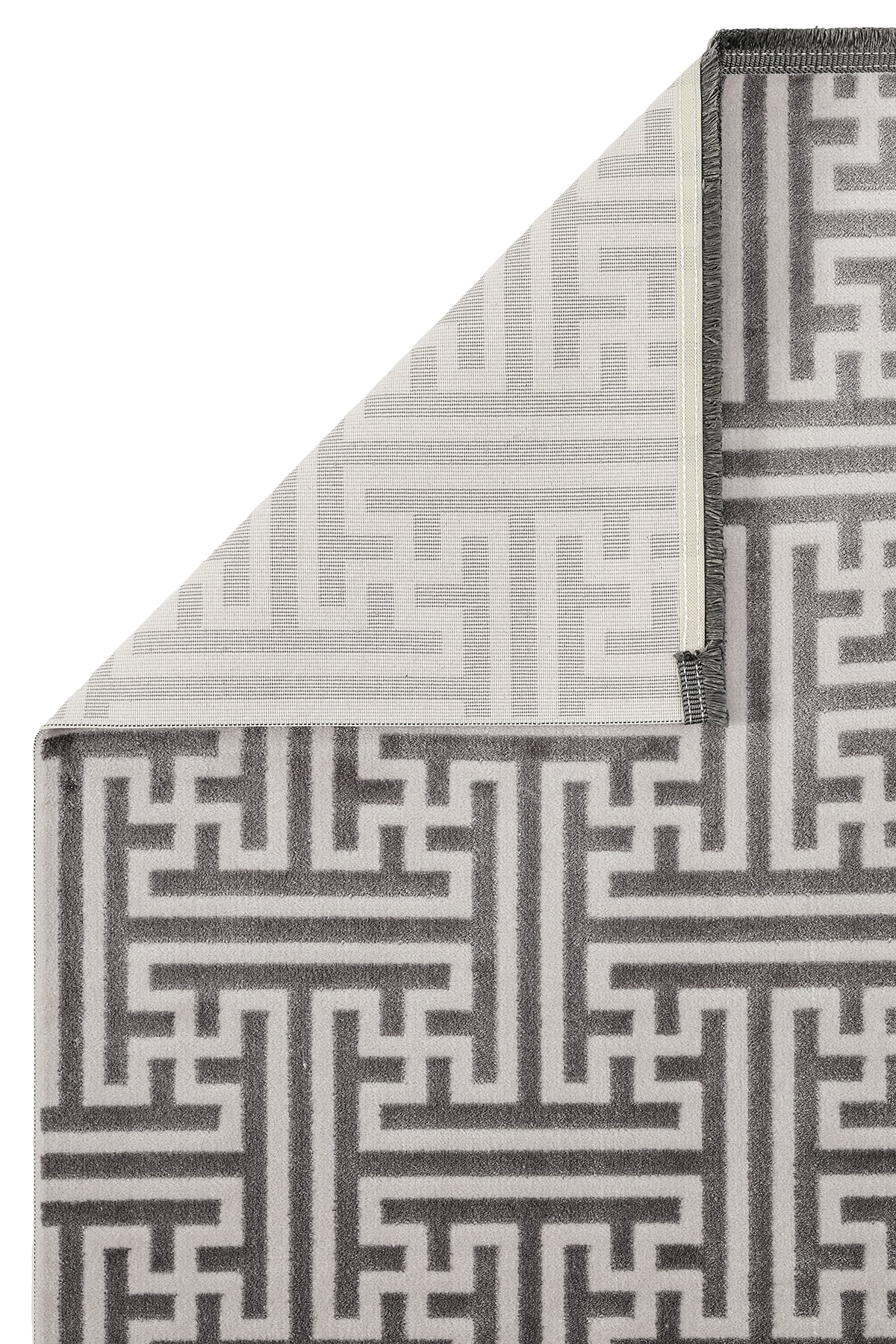 Ayteo Halı Fera 1128 Antrasit Modern Akrilik Halı