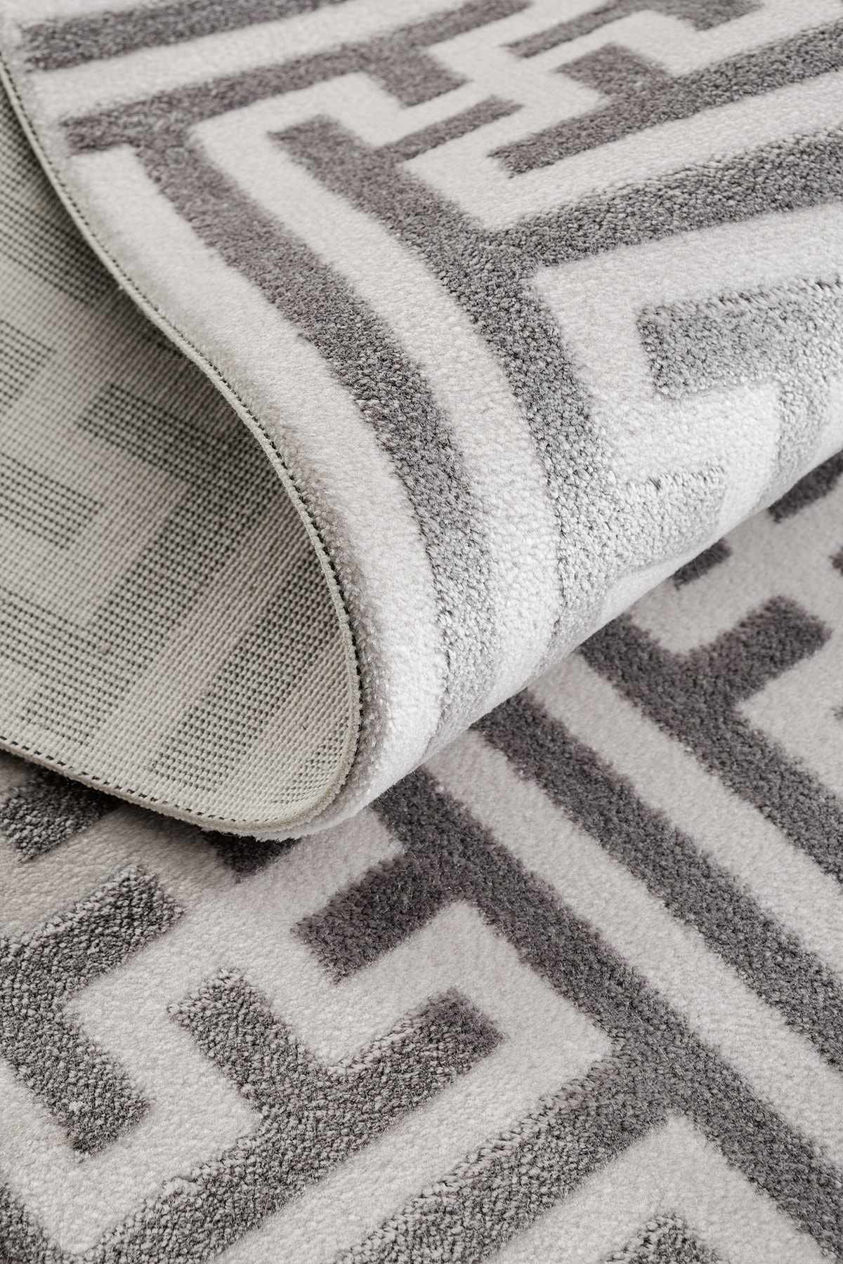 Ayteo Halı Fera 1128 Antrasit Modern Akrilik Halı