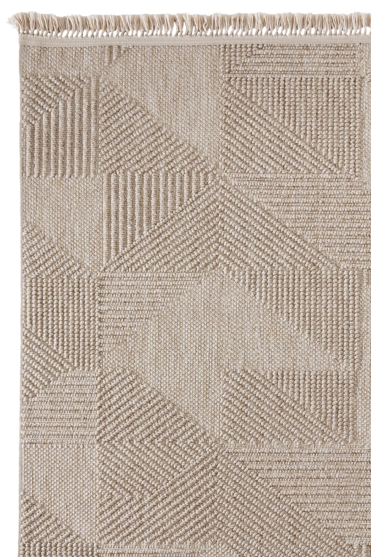 Ayteo Halı Delhi 3007 BEJ Yumuşak Ve Parlak Tuşeli Modern Kesme Halı