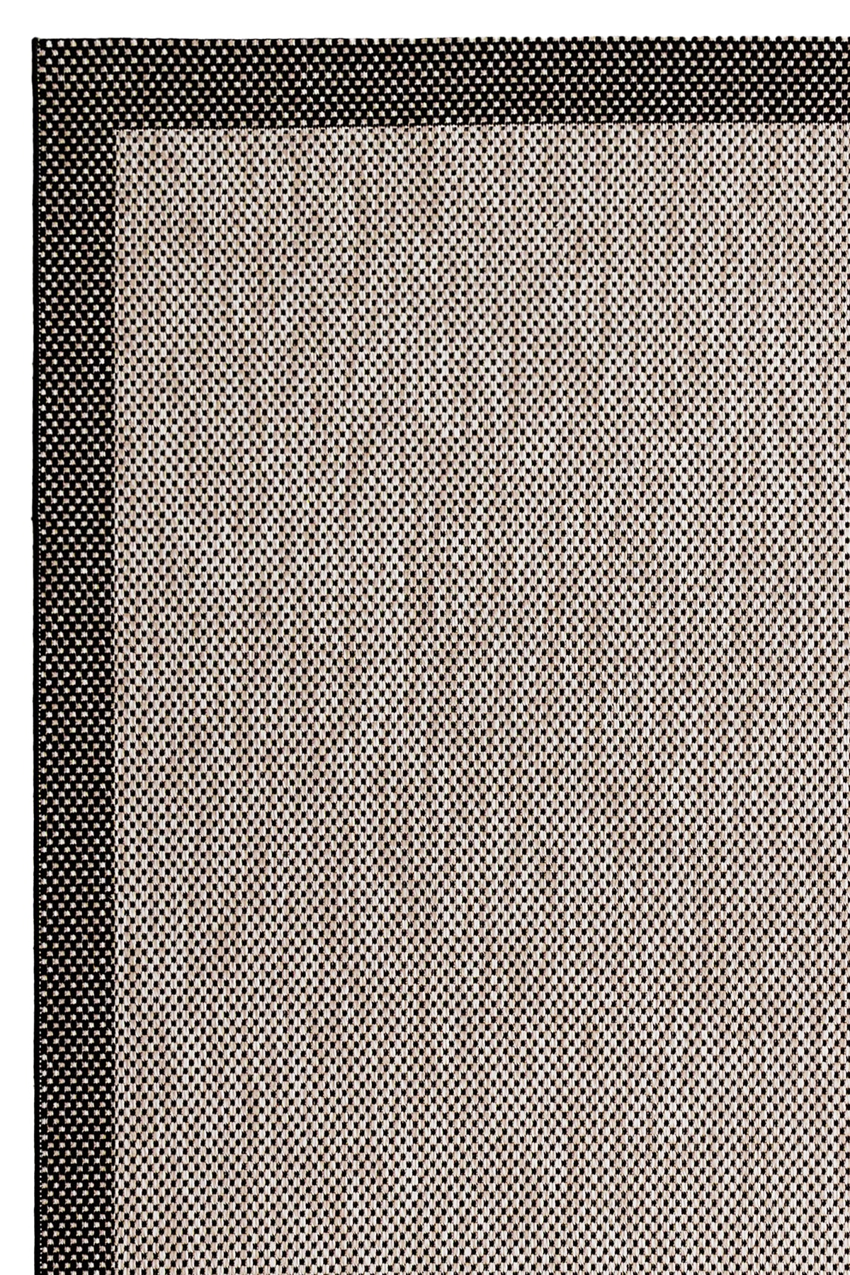 Ayteo Halı Sisal 1148 Bej Siyah Silinebilir Yumuşak Tuşeli Sisal Halı