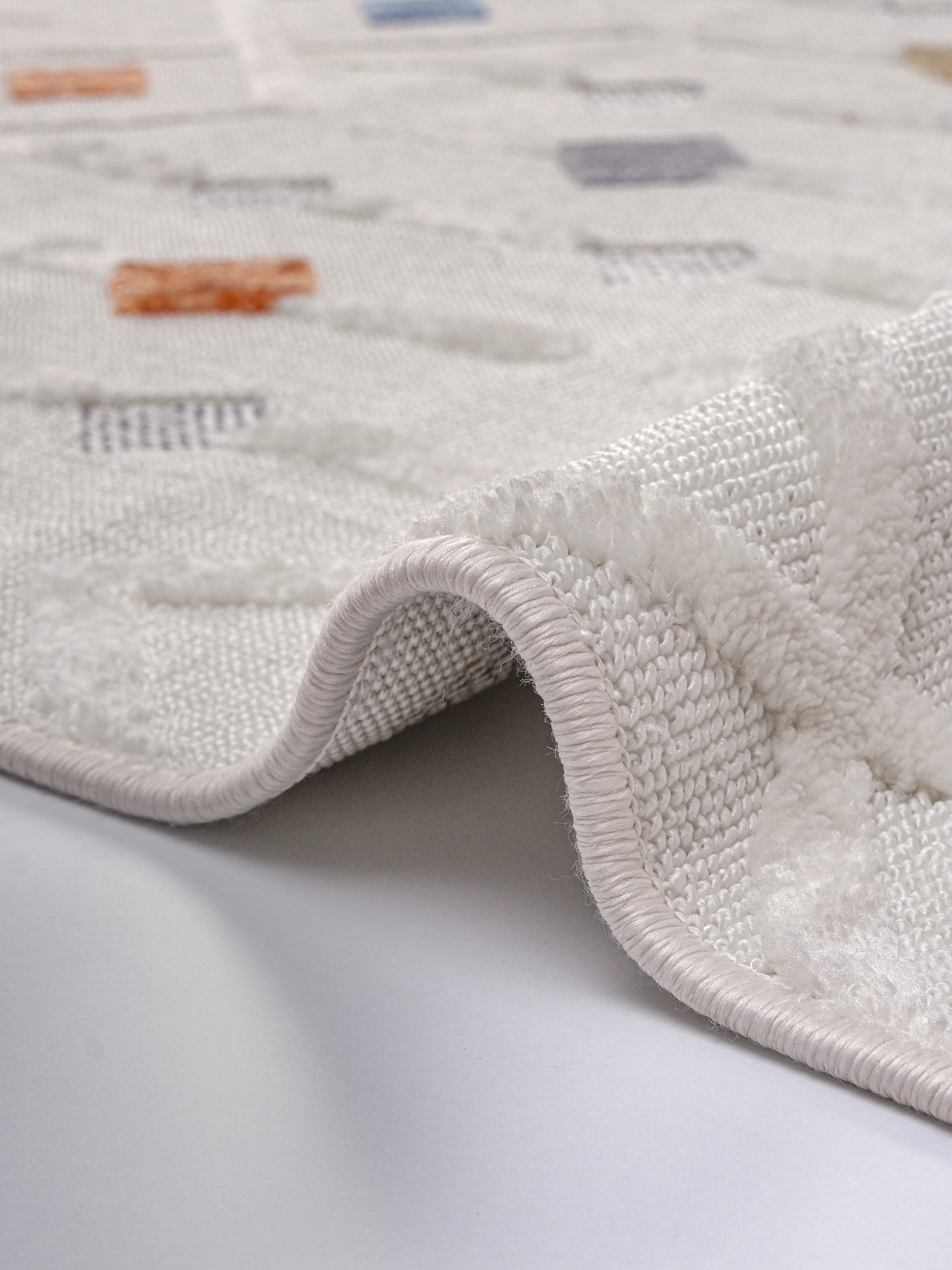 Ayteo Halı India 3018 Multi Renkli İskandinav Halı