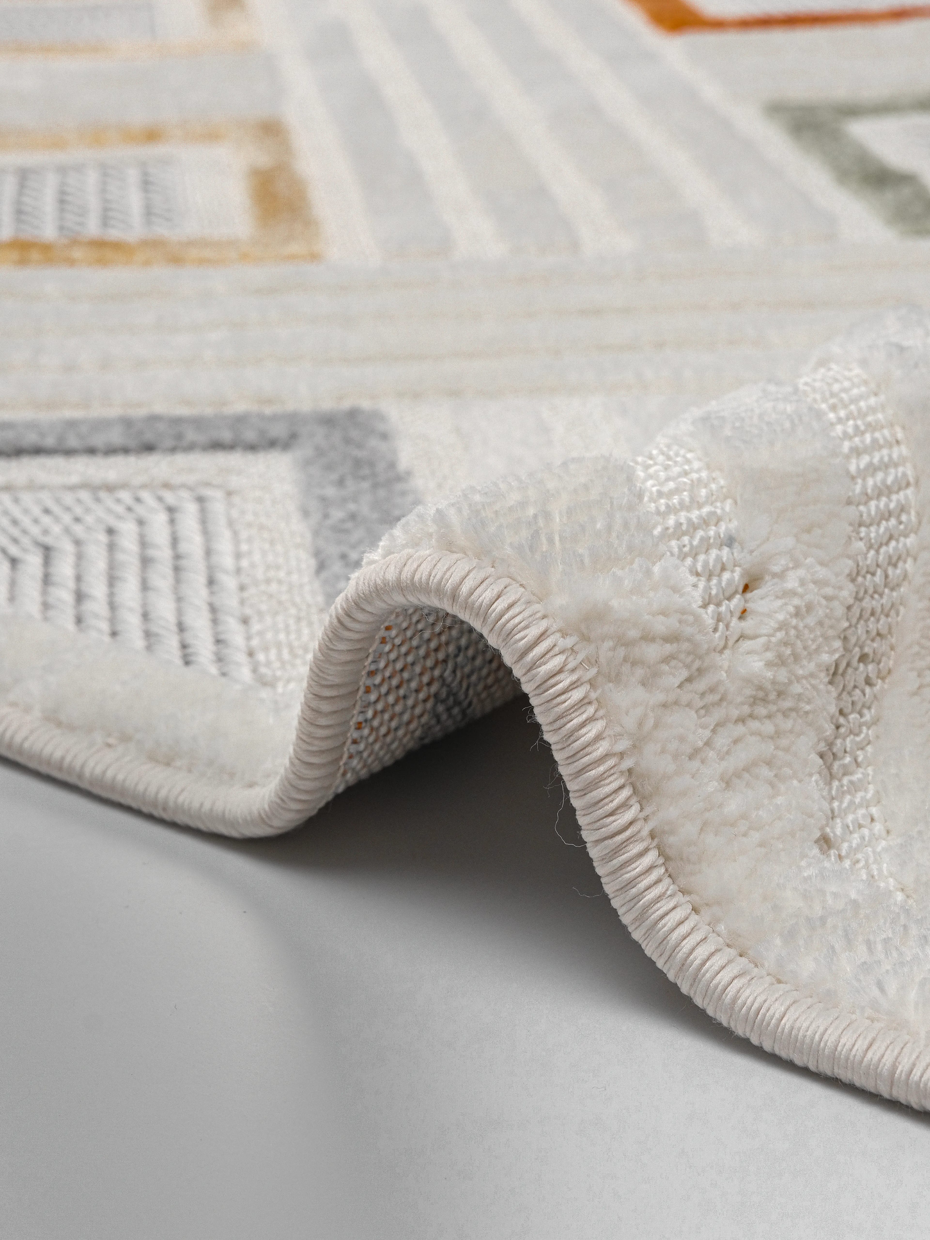 Ayteo Halı India 3016 Multi Renkli İskandinav Halı