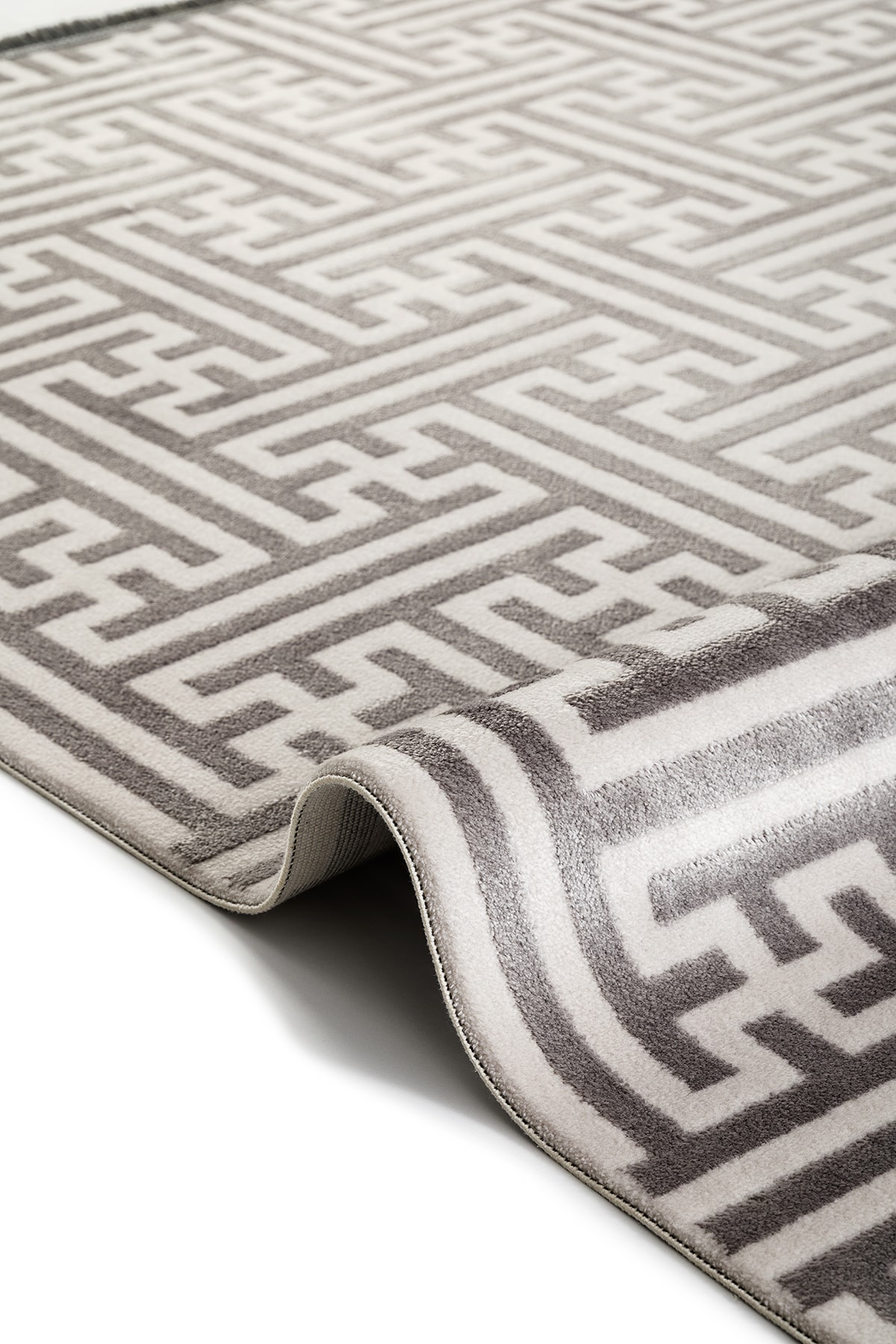 Ayteo Halı Fera 1128 Antrasit Modern Akrilik Halı