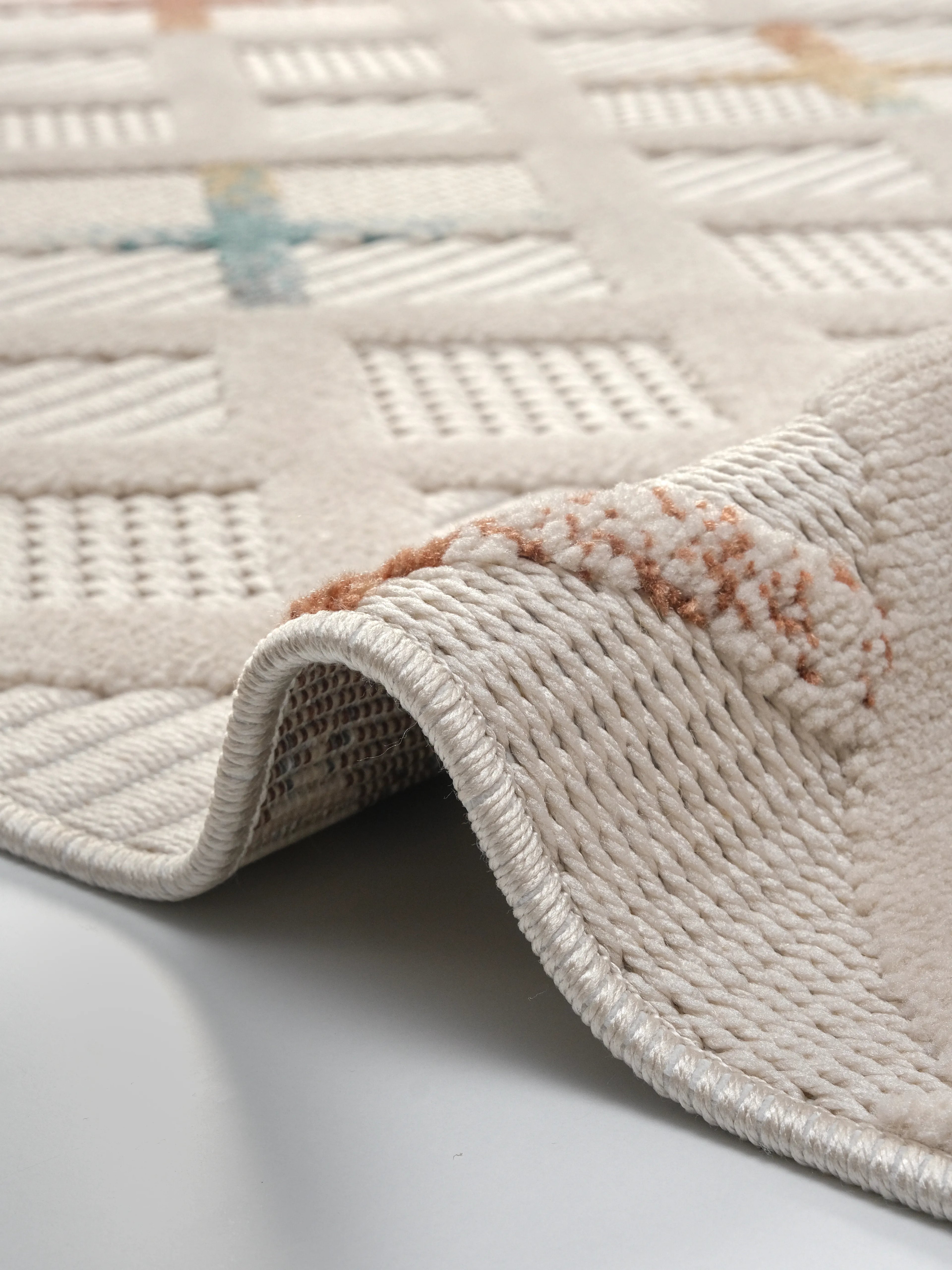 AYTEO HALI MODA 1100 MULTİ YUMUŞAK TUŞELİ HALI