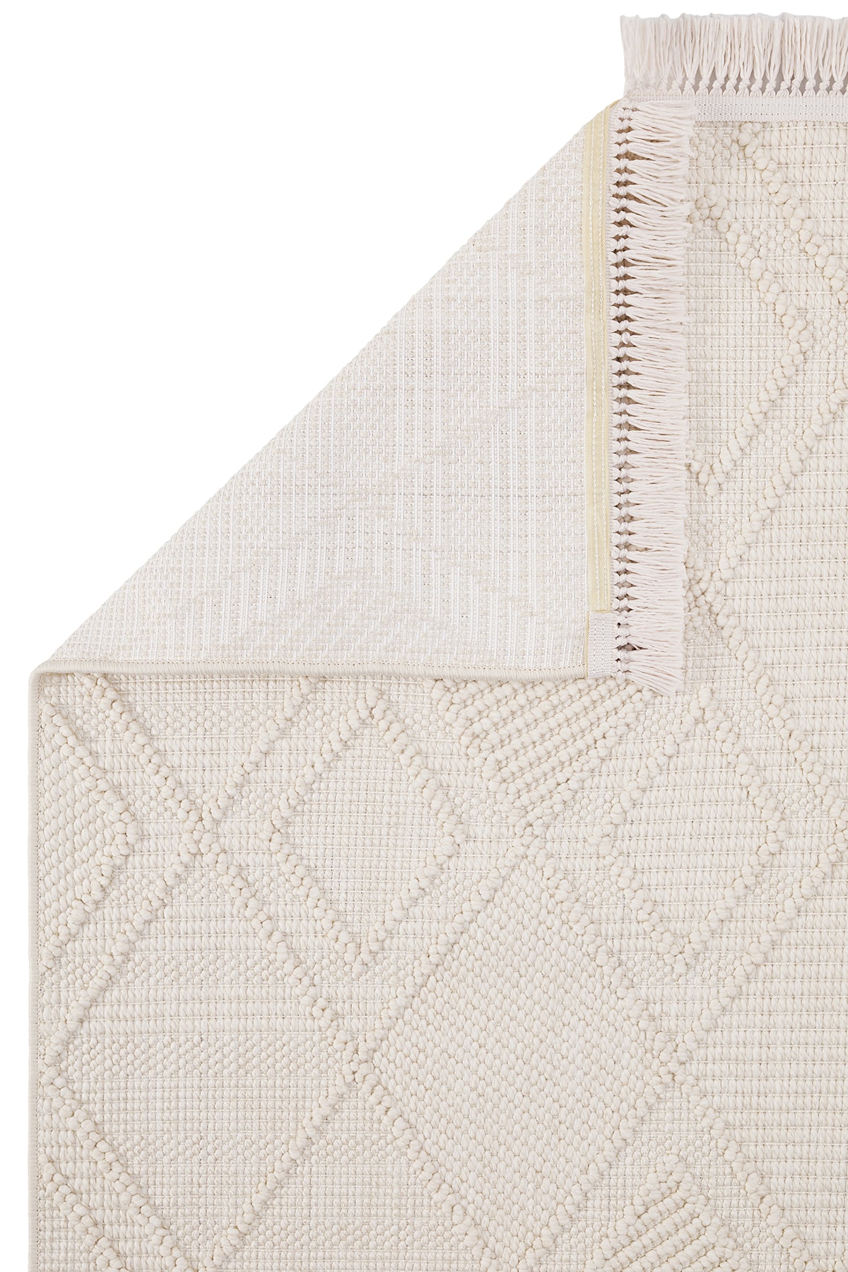 AYTEO HALI DELHİ 3022 KREM Yumuşak Ve Parlak Tuşeli Modern Kesme Halı