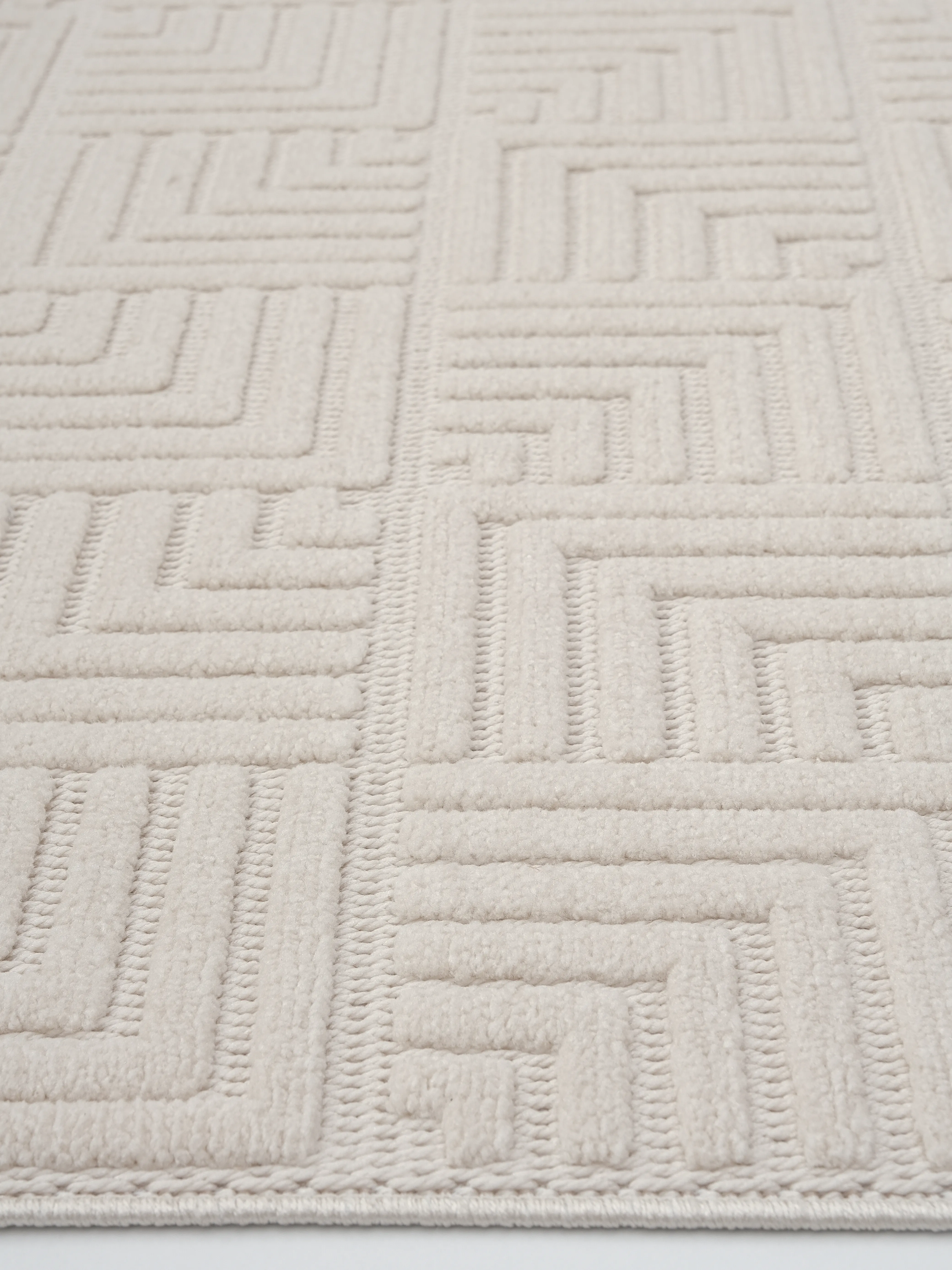 Ayteo Halı Moda 1062 Bej Sade ve Zarif İskandinav Halı