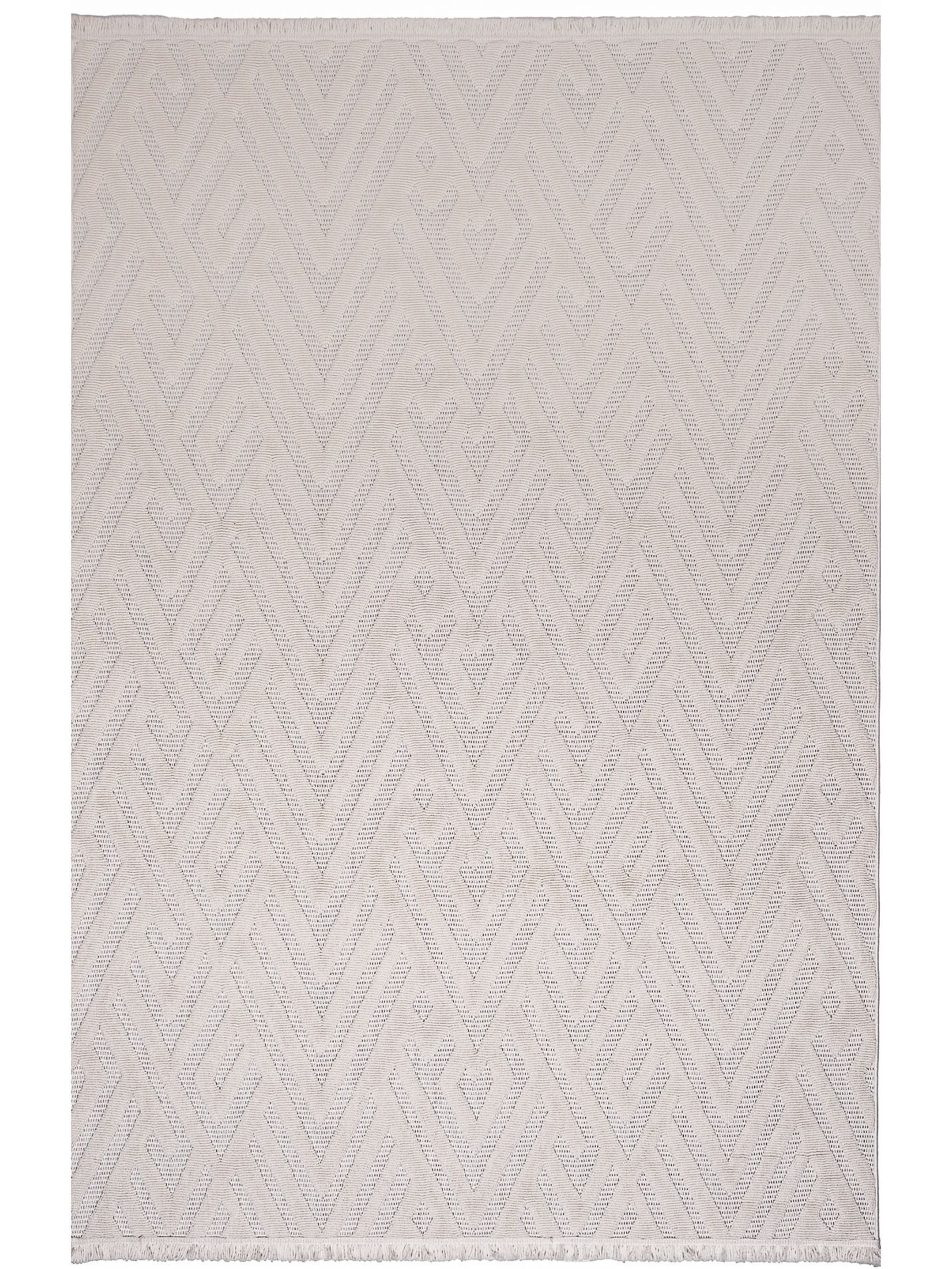 AYTEO HALI DEKOR 1118 KREM GEOMETRİK DESEN İSKANDİNAV HALI
