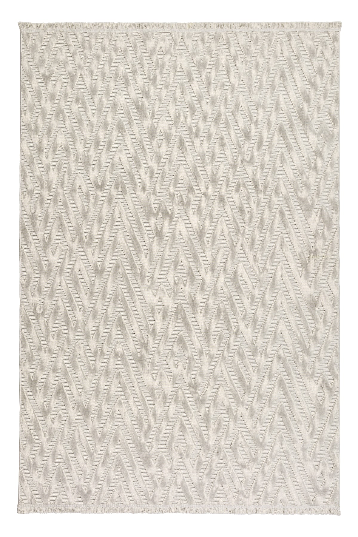 Ayteo Halı Dekor 1118 Bej Geometrik Desen İskandinav Halı