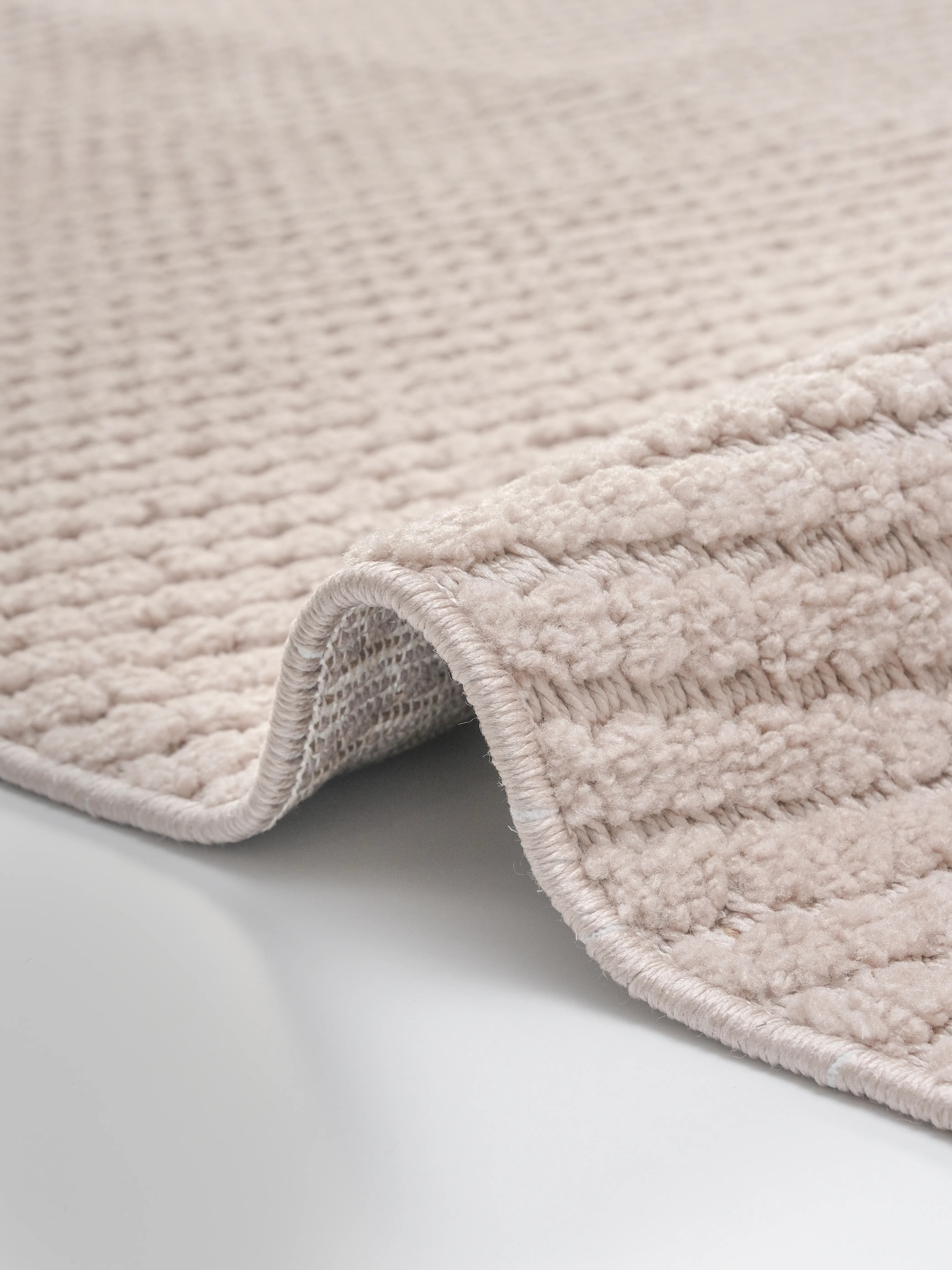 AYTEO HALI MODA 1063 VİZON SADE VE ZARİF İSKANDİNAV HALI