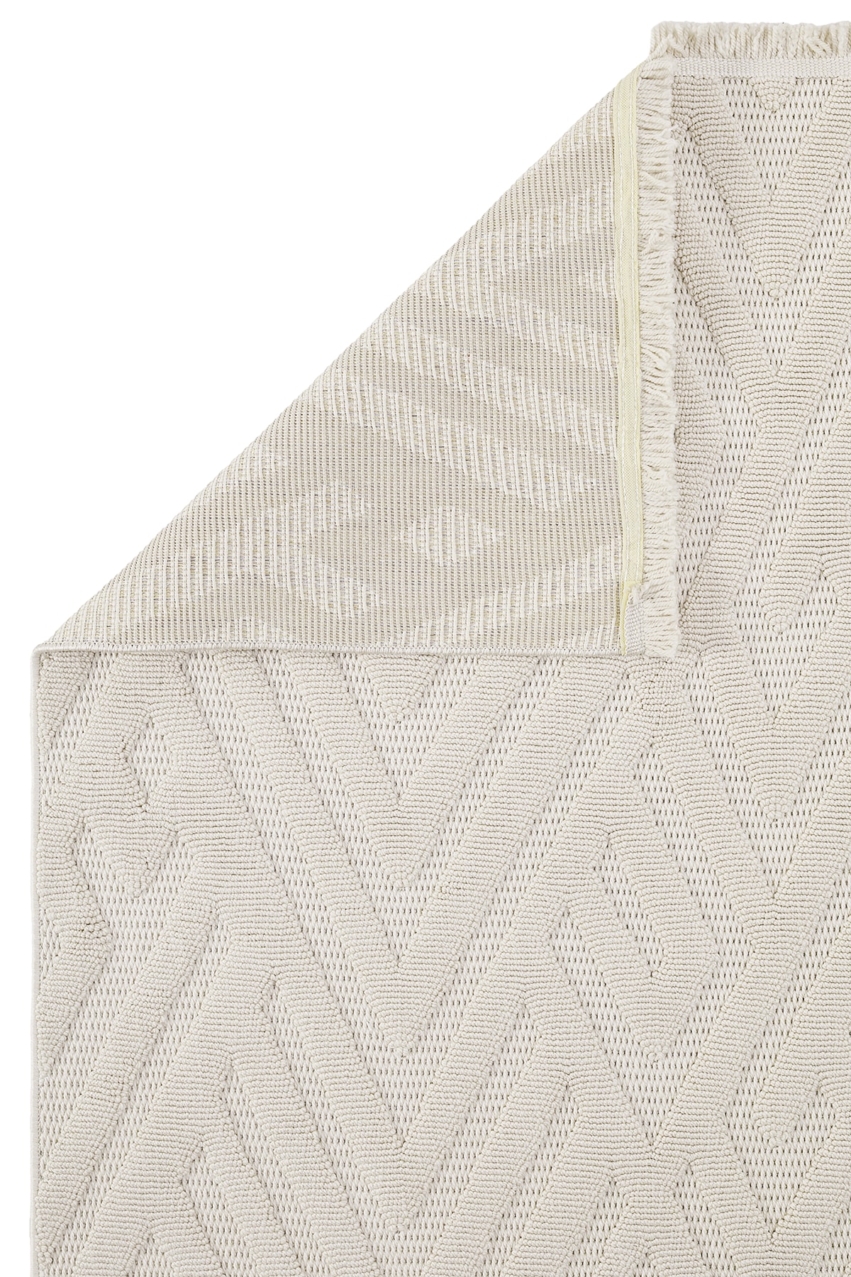 Ayteo Halı Dekor 1118 Bej Geometrik Desen İskandinav Halı