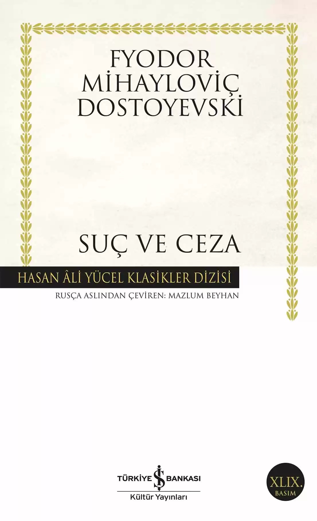 SUÇ VE CEZA