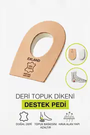 Exland Deri Topuk Dikeni Destek Pedi
