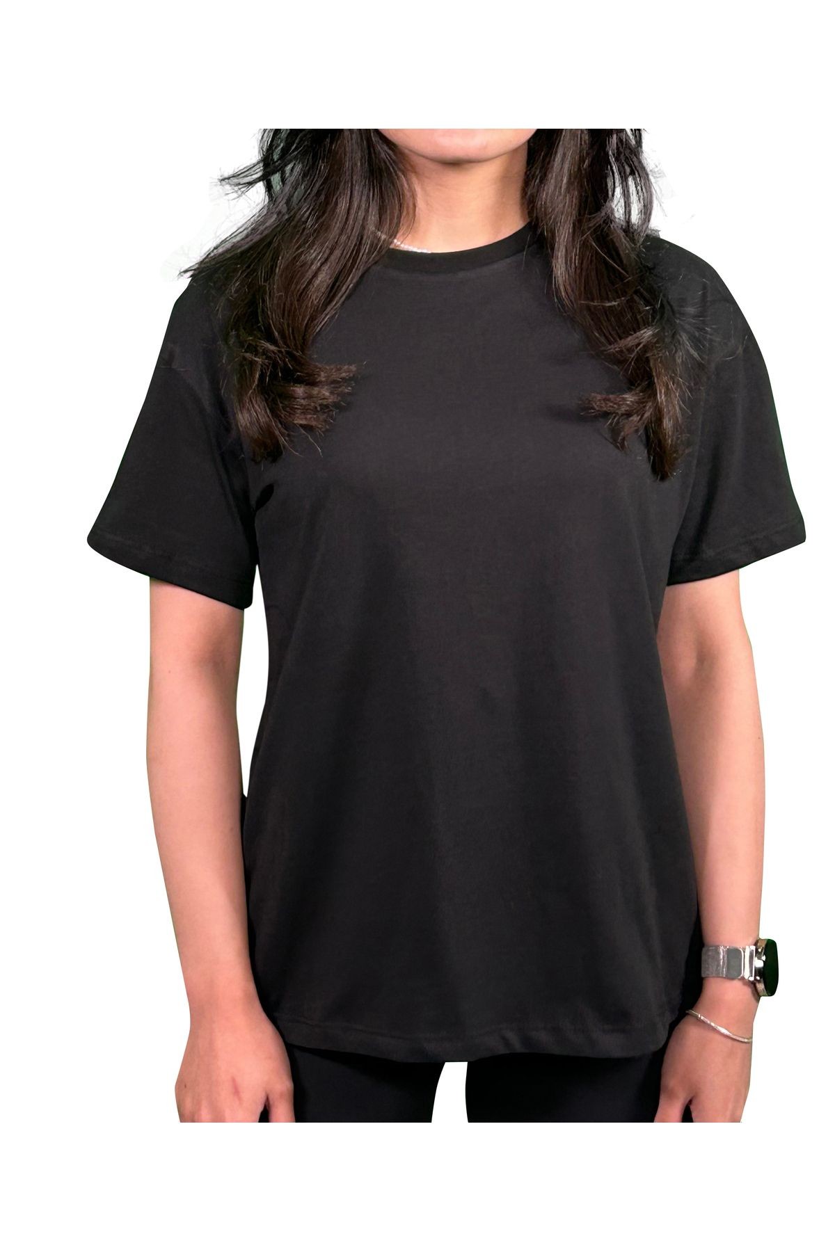 Basic Unisex Oversize T-Shirt - si̇yah