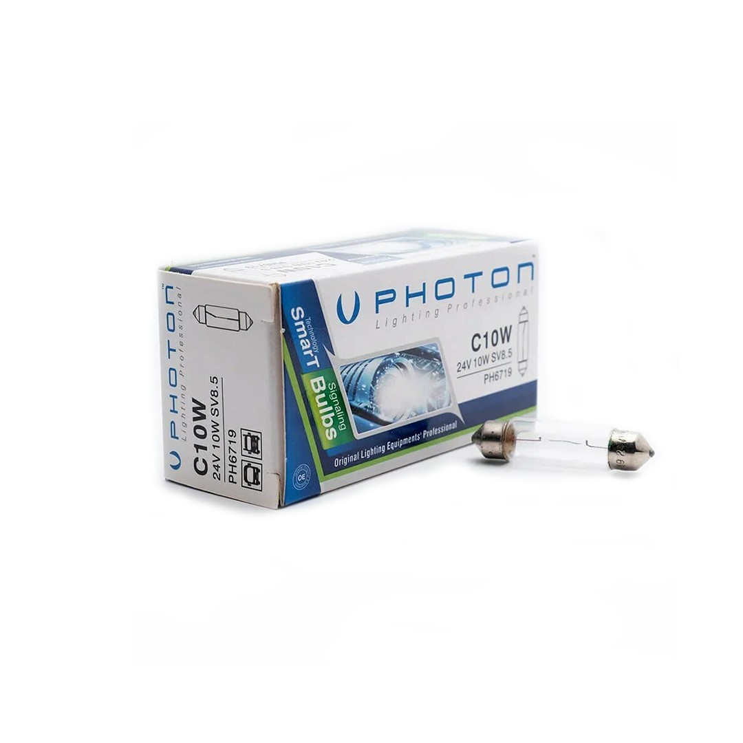 Photon C10W 24V 41Mm Soffit Miniature Bulb