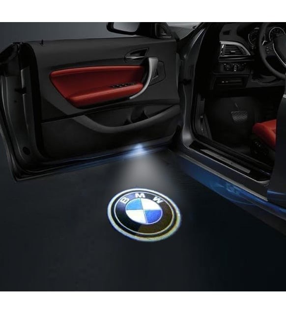 BMW 2001-2019 Tüm Modeller İçin 3D Lazer Kapı Altı Işık Logo