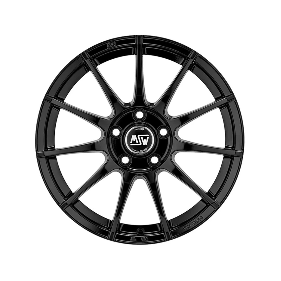 Msw-85 4x108 6x15 22 65,06 Gloss Black 4-Piece Alloy Wheel Set