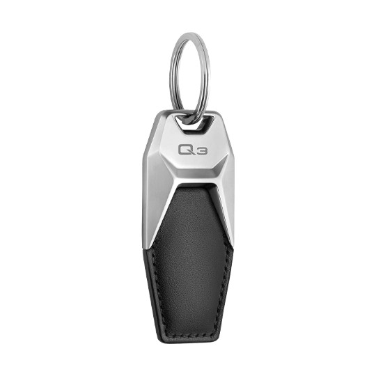 Audi Sport Q3 Metal-Leather Keychain 3181900613