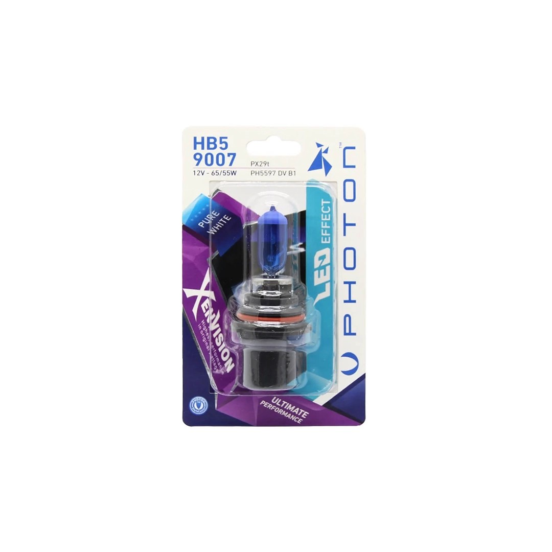 Photon Hb5 9007 12V 65/55W Beyaz Xen Vision Tekli Blister Ampul