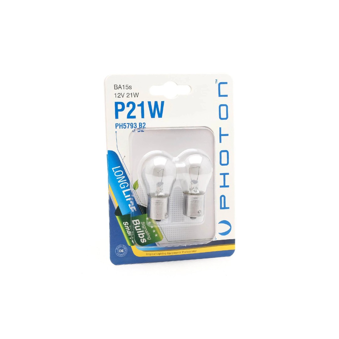 Photon P21W 12V 2-Piece Miniature Blister Bulb