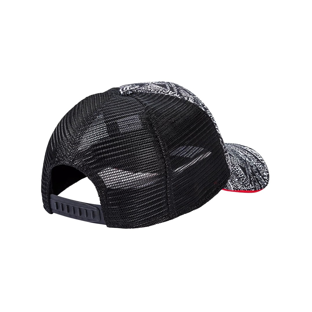 Porsche Design Motorsport 5-Hole Black White Cap