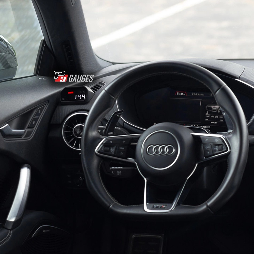 P3 Gauges P3 V3 OBD2 Audi 8S TT / TTS / TT-RS (2014-2019) | L3P3A8SX Multi-Function Indicator