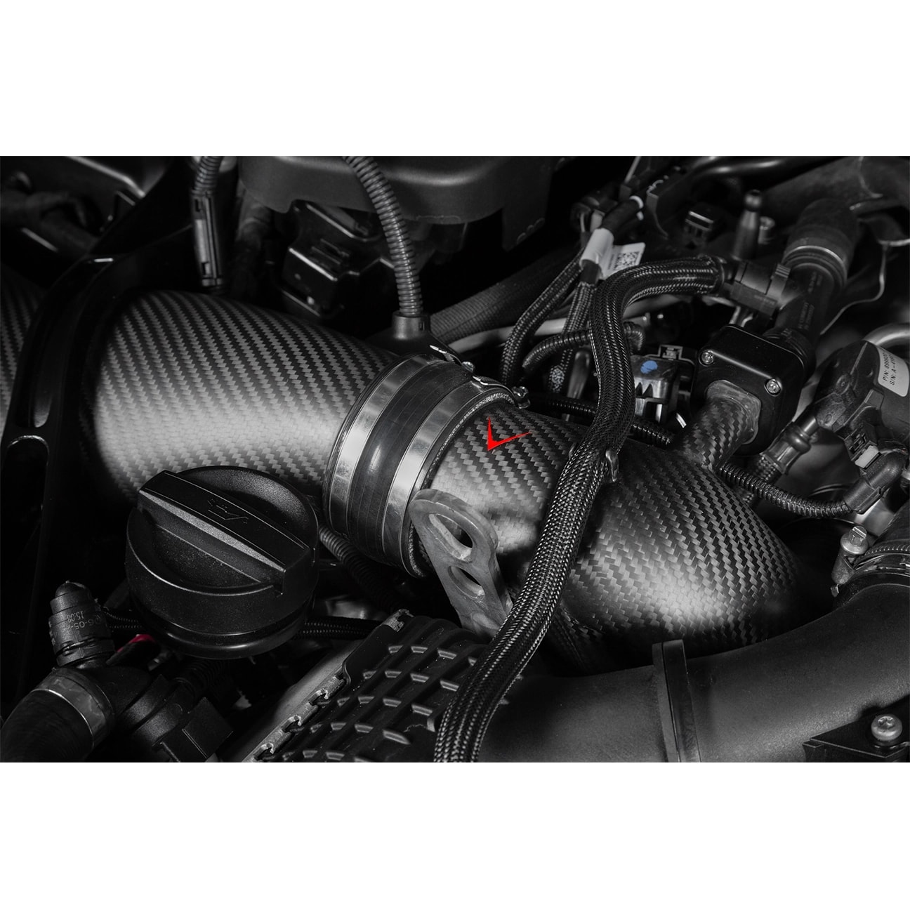 Eventuri Karbon Fiber Turbo Inlet Seti (Gloss Finish) – BMW M5 (G90 / G99)