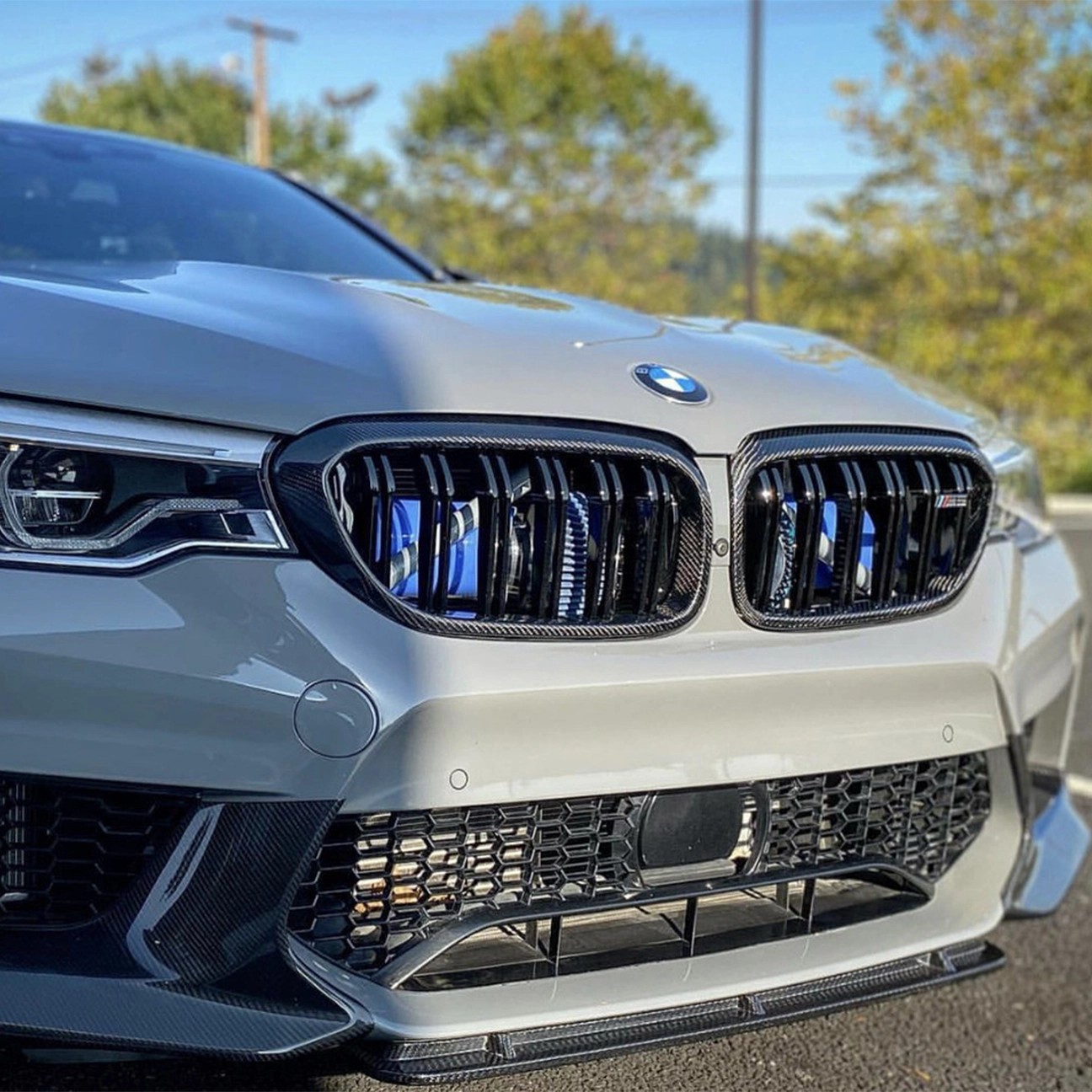 Drifton Bmw F90 (2018) Carbon Mid-Front Lip L Vent