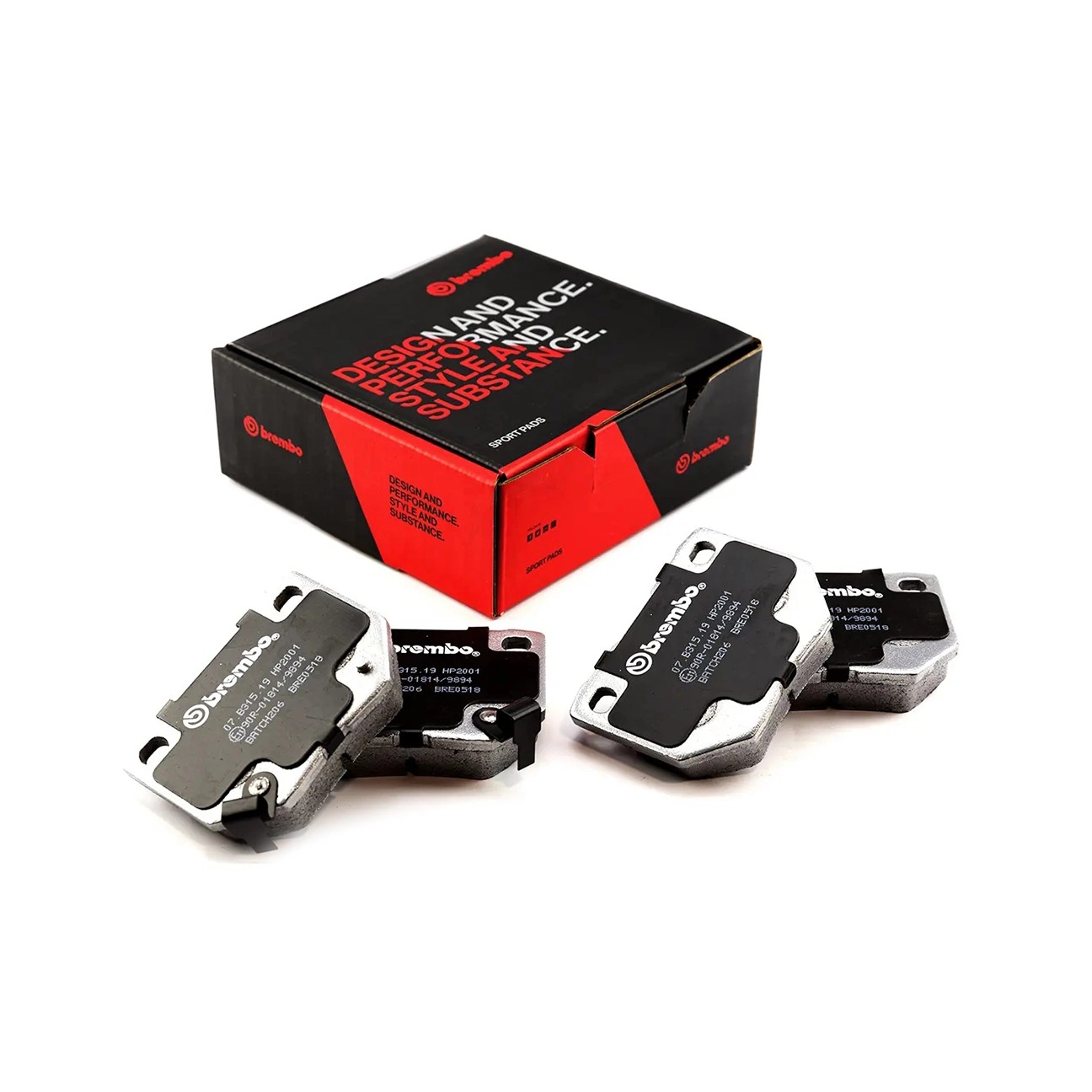 Brembo Arka Fren Balata Seti - Nissan 300ZX, Subaru Impreza - 07.B315.19