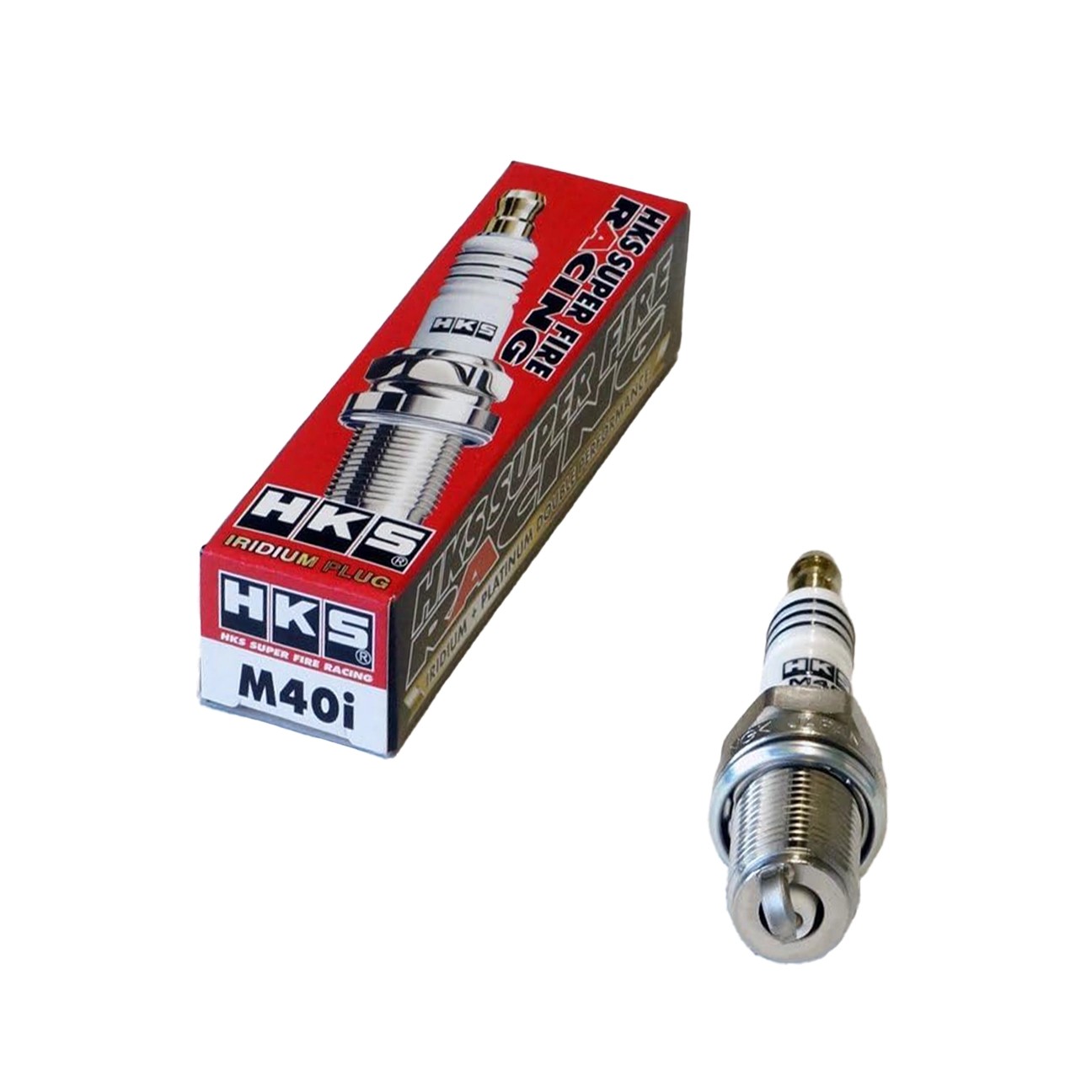 HKS 50003-M40I Super Fire Racing Spark Plug #8 - Subaru EJ207/205 / Toyota 1JZ/2JZ / Porsche 996T/997.1 - 1 Piece