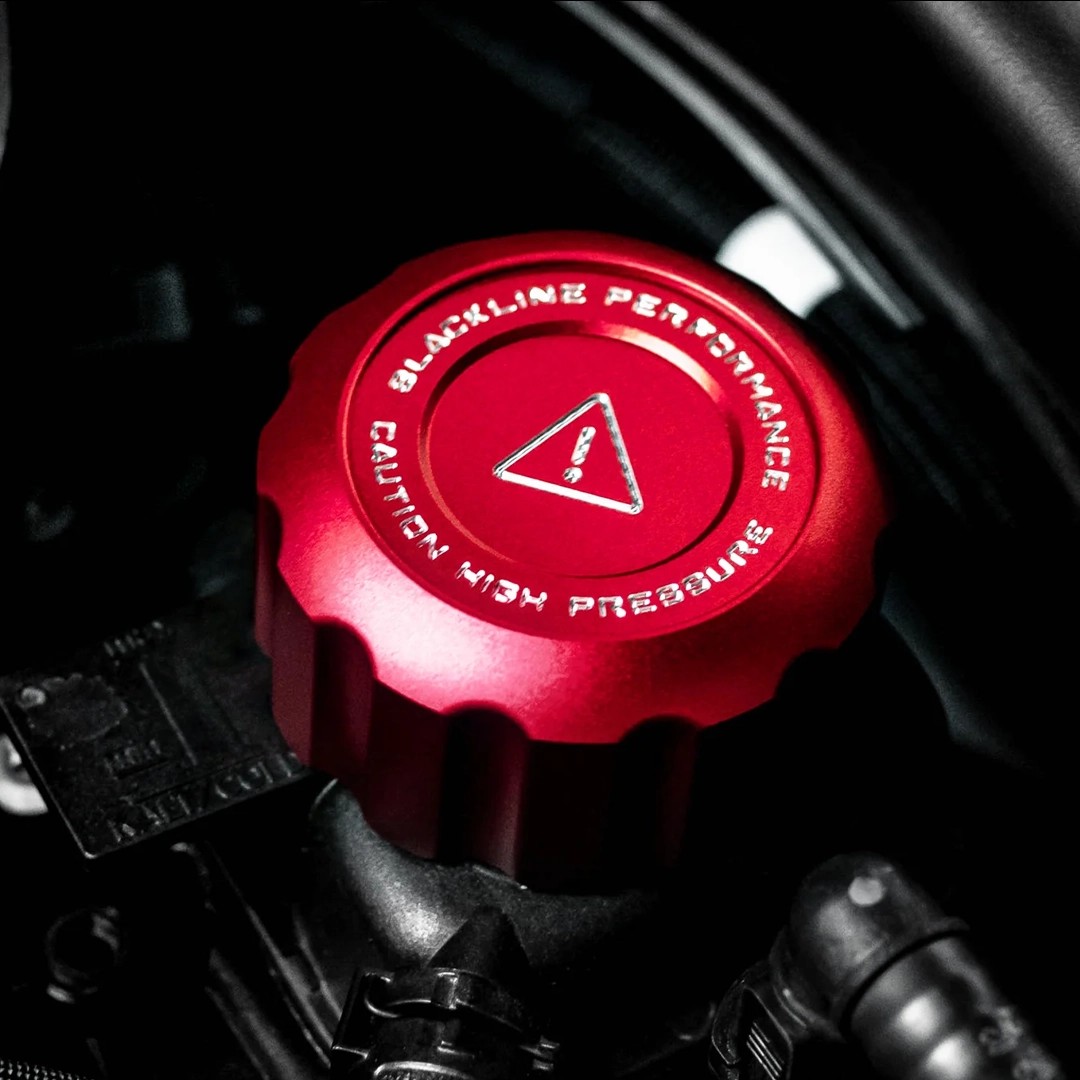 Goldenwrench Bmw S58 Motor (2021+) Blackline Kırmızı Kapak Seti – Yağ & Su Deposu Kapakları -  Cup Cover