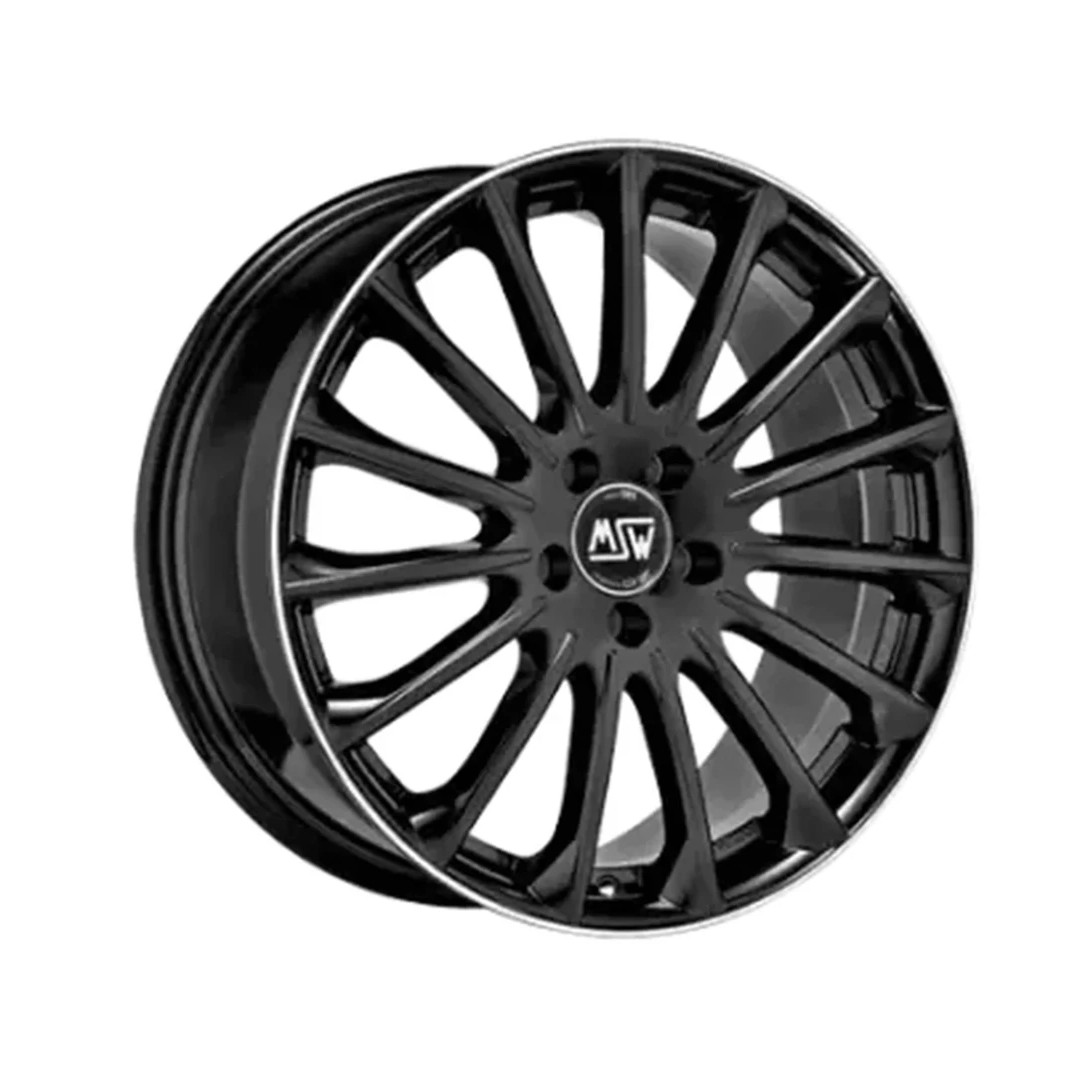 Msw-30 5x112 8,5x19 38 73,10 Gloss Black F/P 4-Piece Alloy Wheel Set