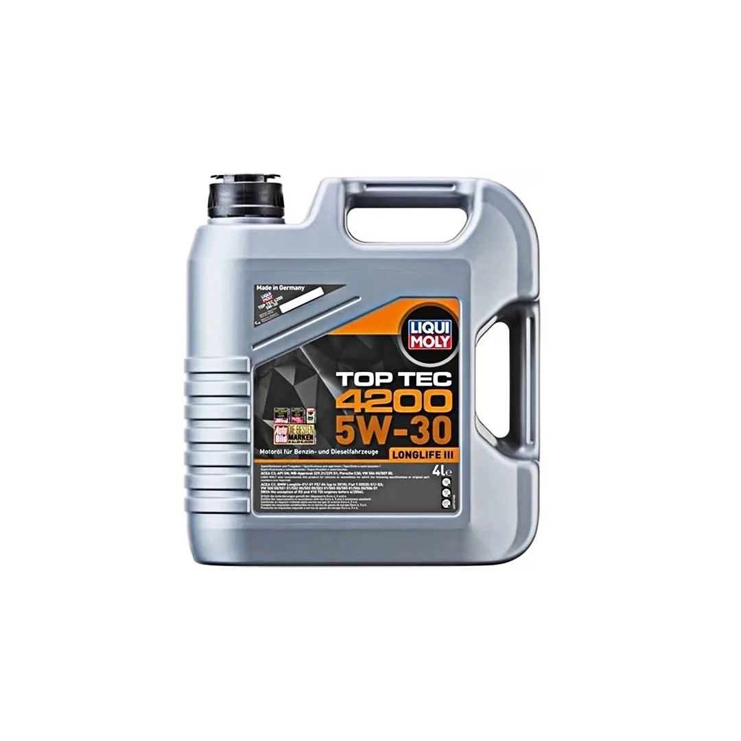 Liqui Moly Top Tec 4200 Longlife III 5W-30 Motor Yağı 4 Litre 3715