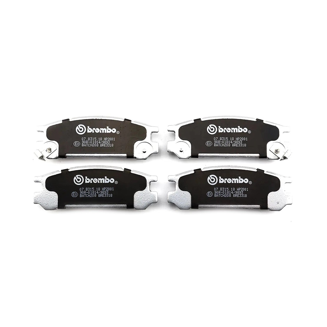 Brembo Arka Fren Balata Seti - Subaru Impreza, Legacy, SVX - 07.B315.18