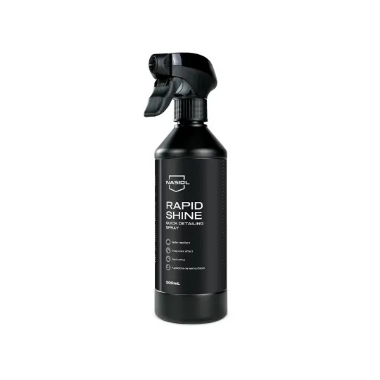 Nasiol Rapidshine 500ml Nano Ceramic Coating and Microfiber Cloth