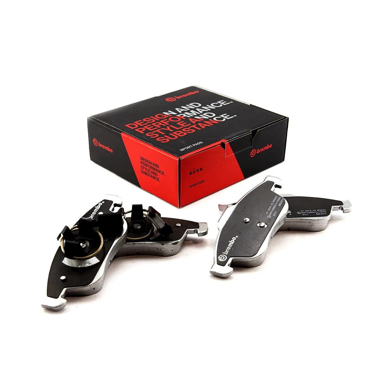 Brembo Ön Fren Balata Seti - Citroen Berlingo B9, C4 II, DS4, DS5 - Peugeot Partner, 5008 2008-2021 - 07.B314.79
