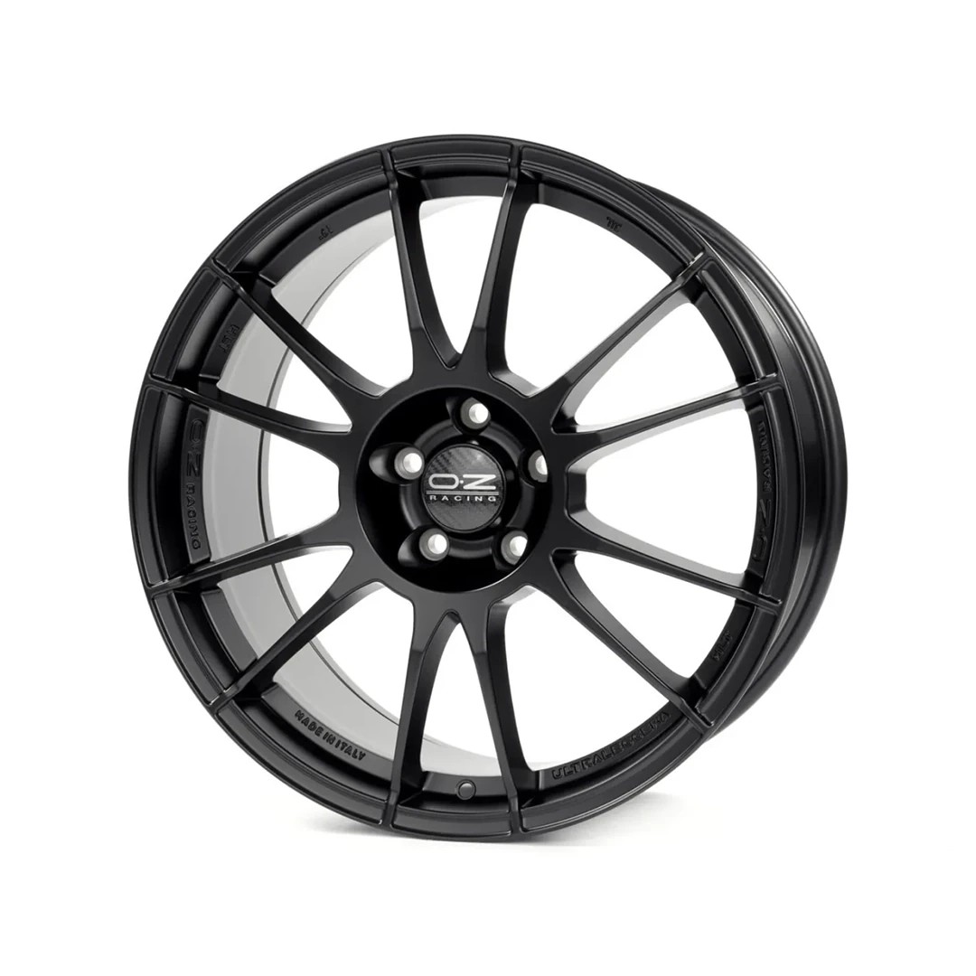 Oz Racing Ultraleggera Matte Black 4x108 7x15 ET18 4-Piece Wheel Set