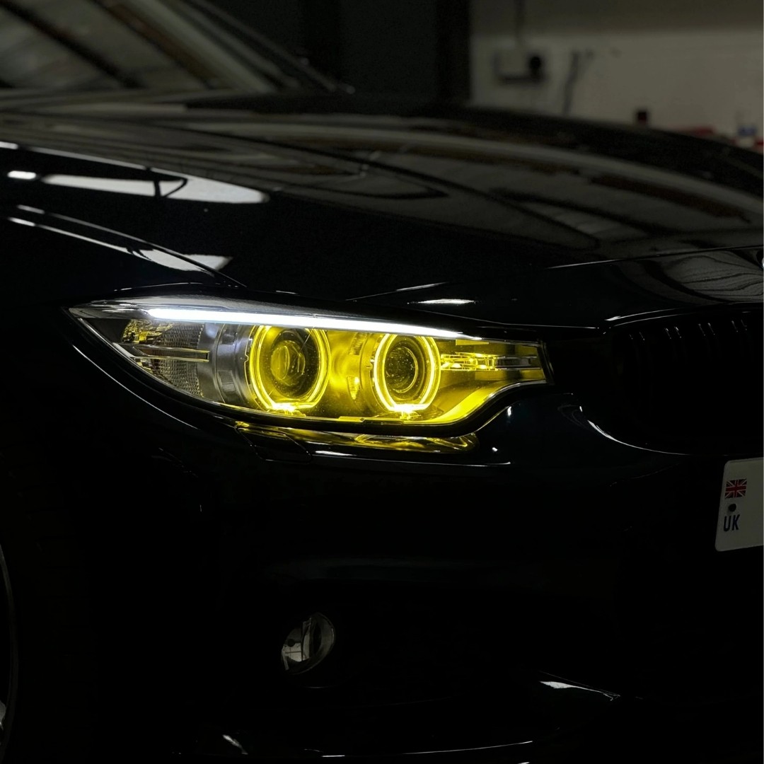 Ram2 Project Bmw F30 3 Serisi 2012-2015 PRE-LCI Yellow DRL  Xenon Only