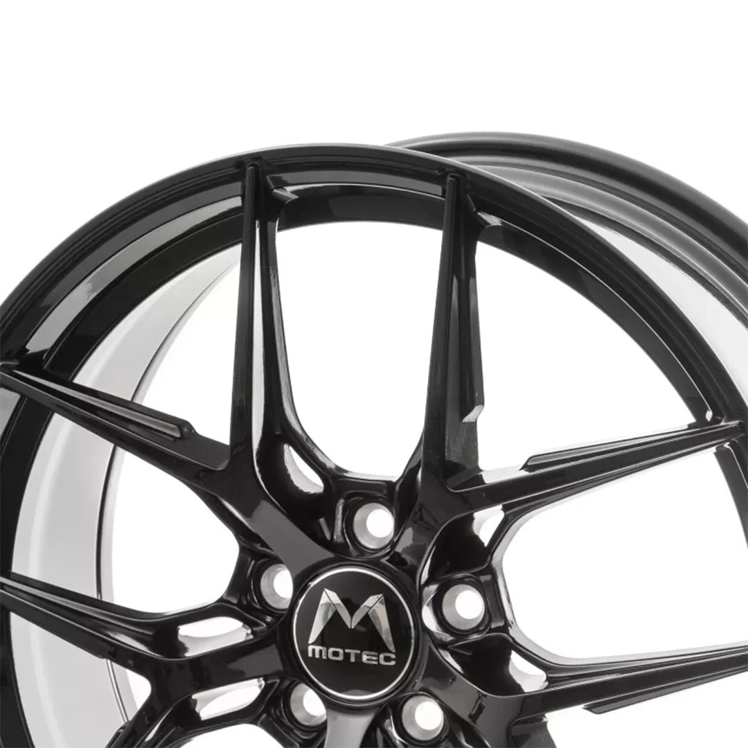 Motec MCR4 Ultimate Gloss Black 8,5x19 5x112 ET30 Ø65.5 Takım Jant (4 Adet)