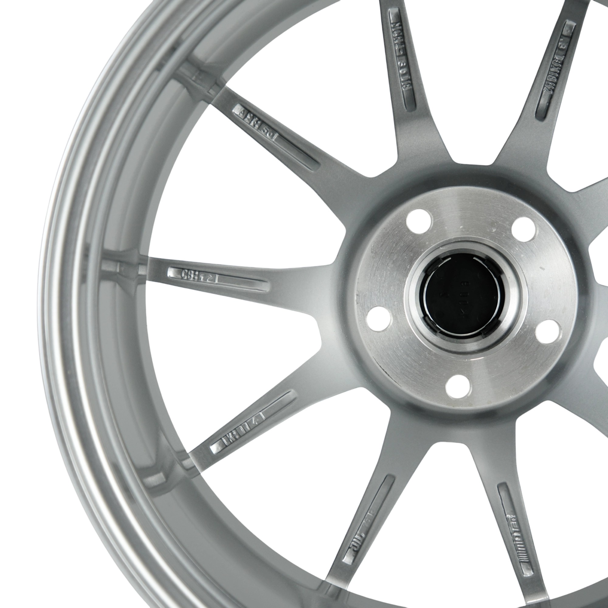 Motec MCR2-Ultralight Light Grey D5 8x18 5x108 ET40 Ø72.6 4-Piece Wheel Set