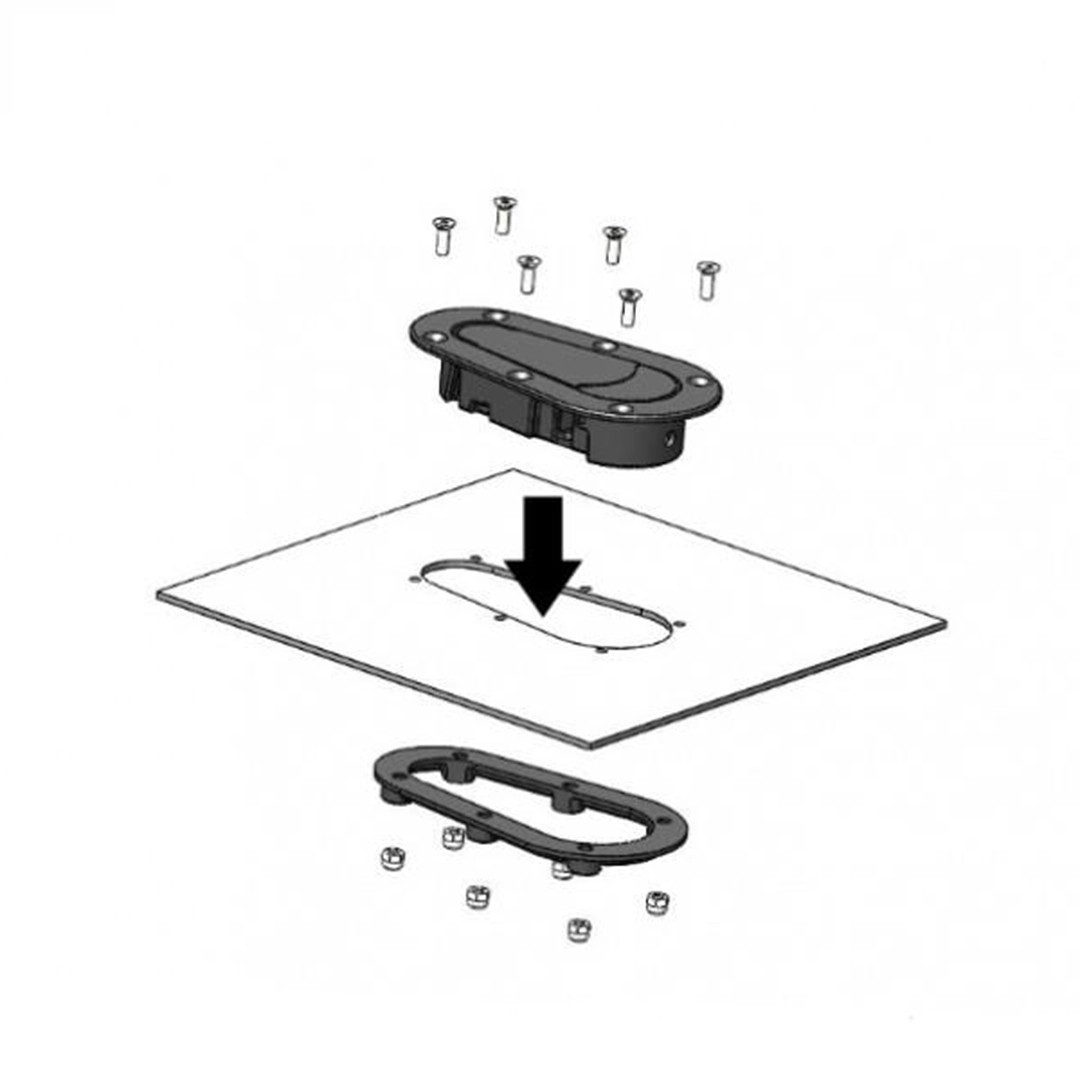 Darkside Developments AeroCatch 120 Series Performance Panel Fasteners