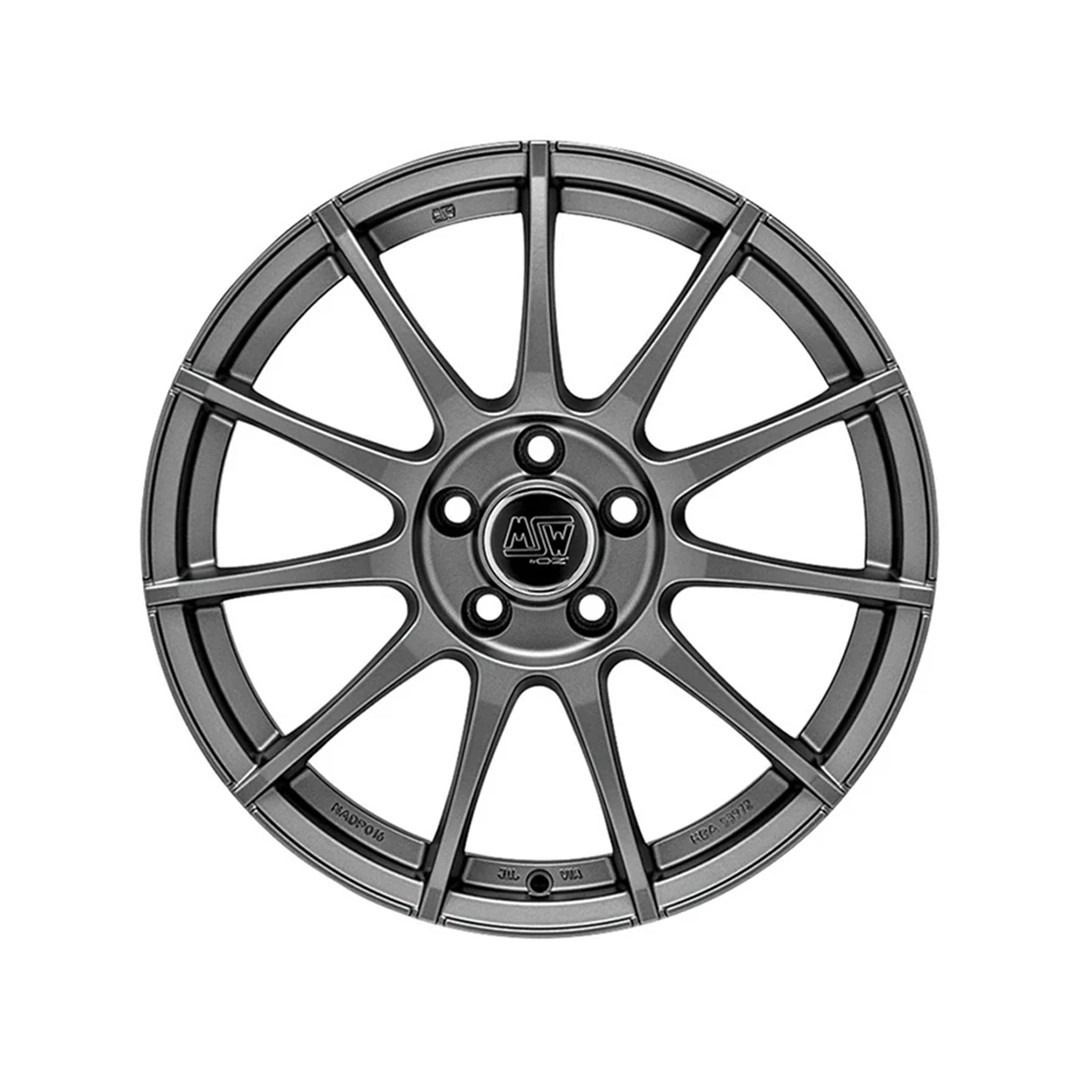 Msw-85 5x100 7x17 35 63,4 Matte Graphite 4-Piece Alloy Wheel Set