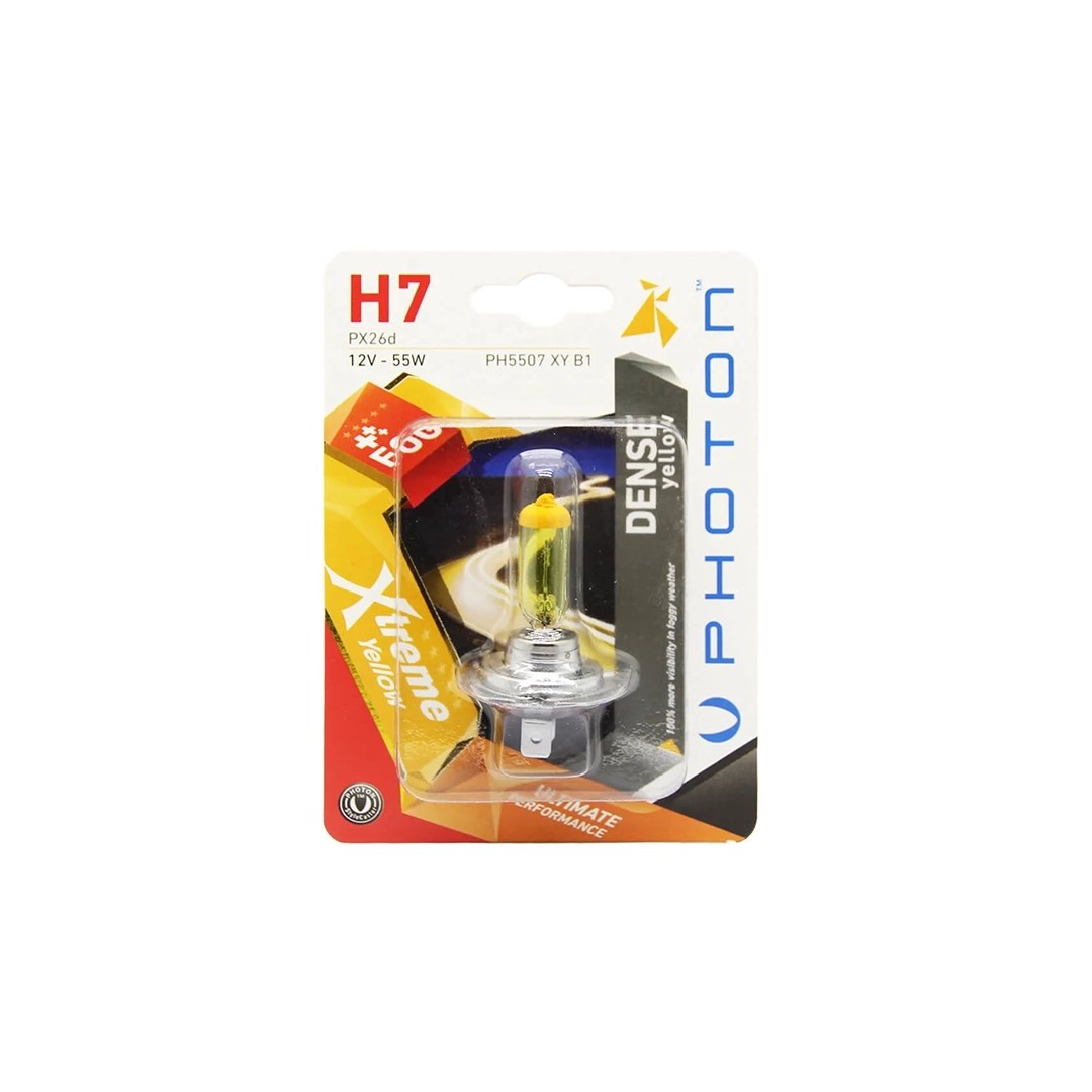 Photon H7 12V 55W Xtreme Yellow Single Blister Bulb