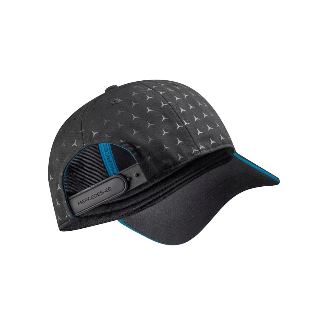 Mercedes-Benz Star Patterned Black Baseball Cap